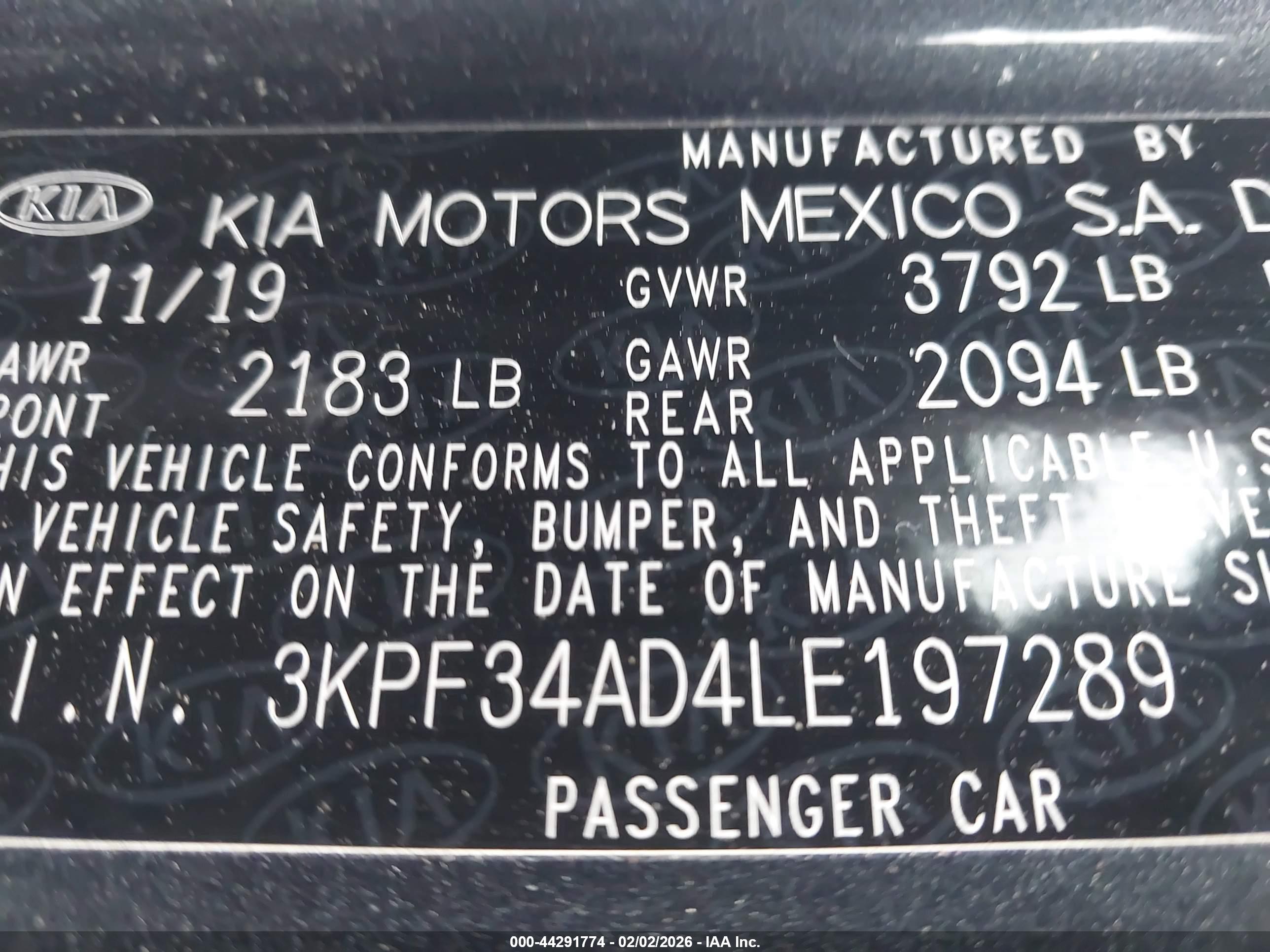 KIA FORTE image 9