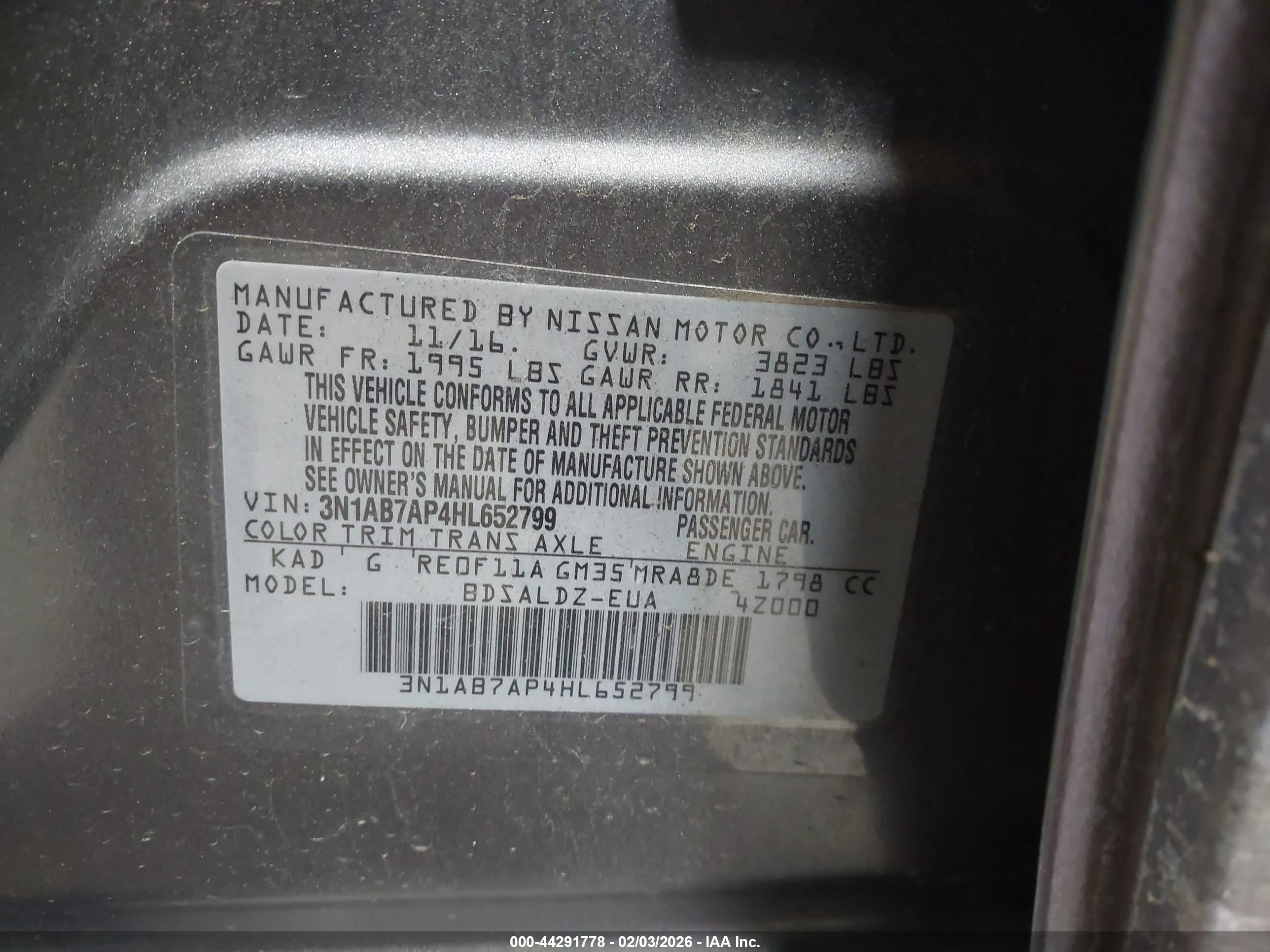 NISSAN SENTRA image 9