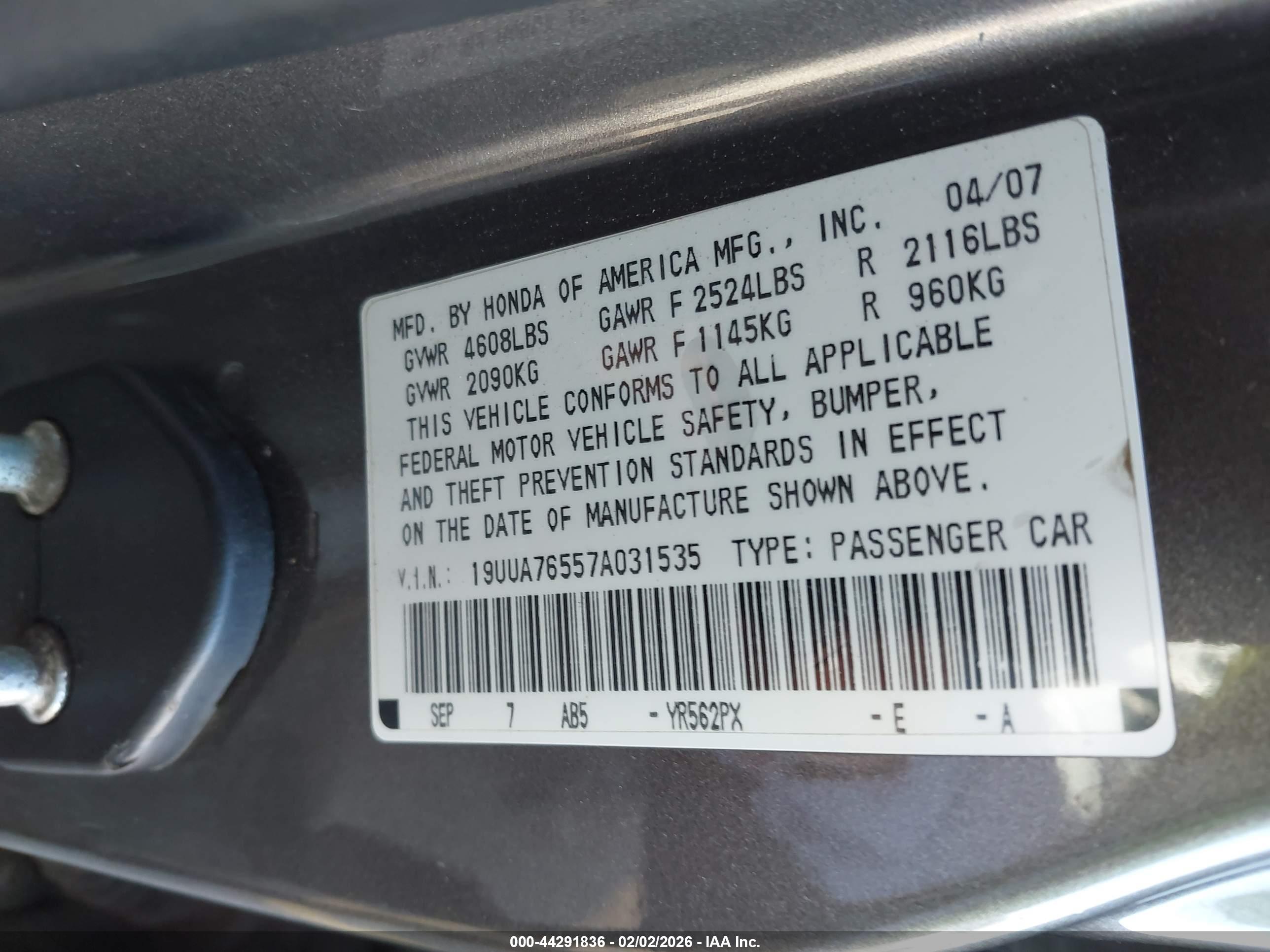 ACURA TL image 9
