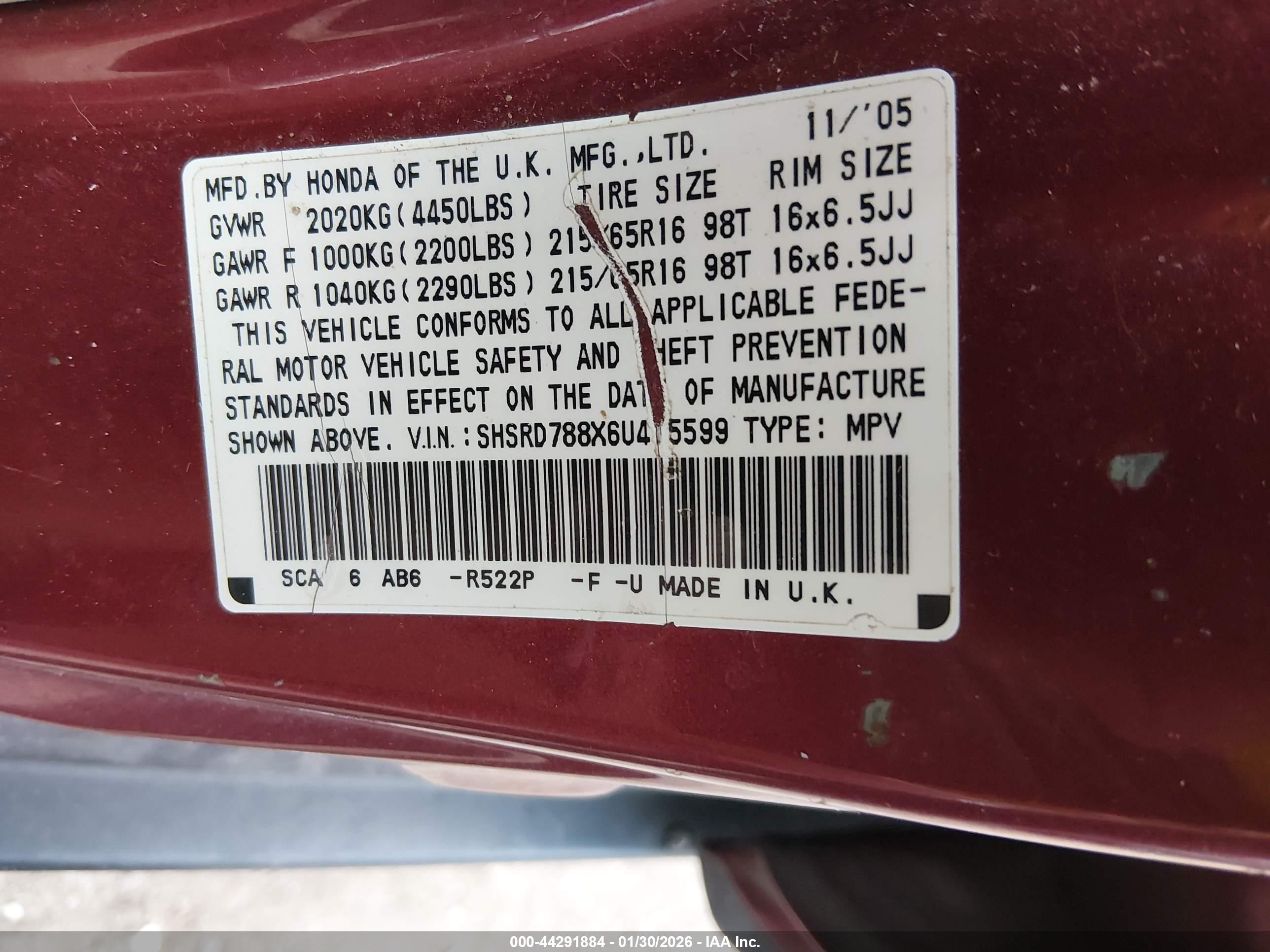HONDA CR-V image 9