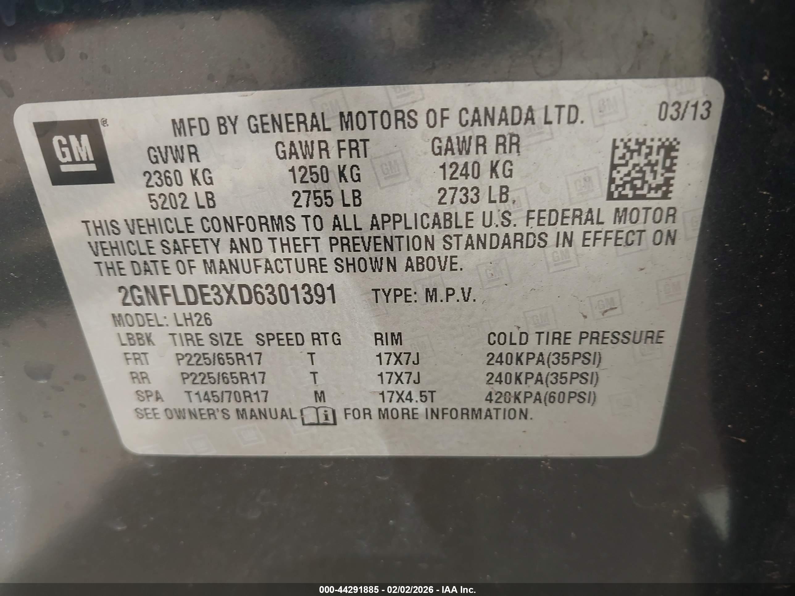 CHEVROLET EQUINOX image 9