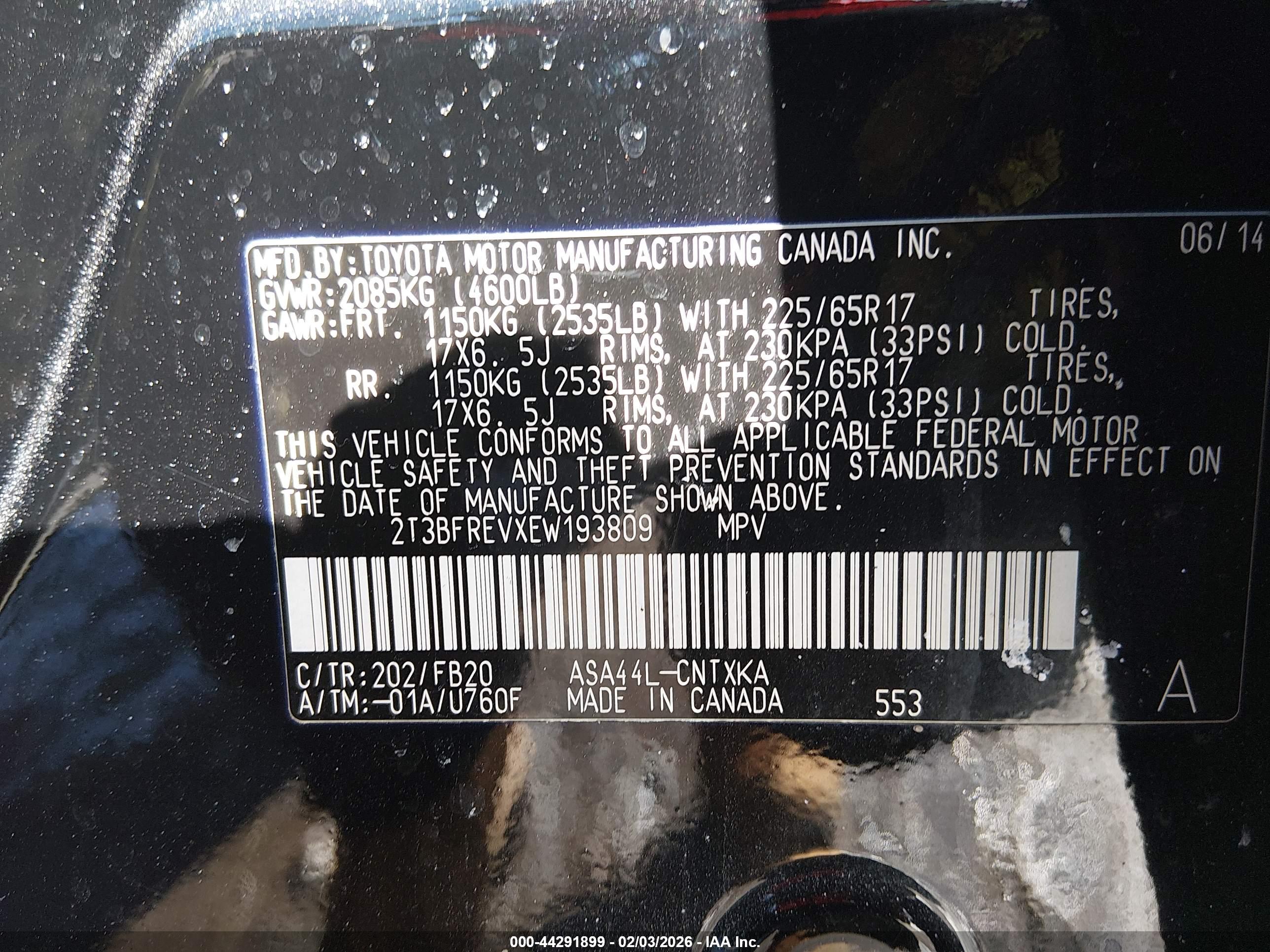 TOYOTA RAV4 image 9