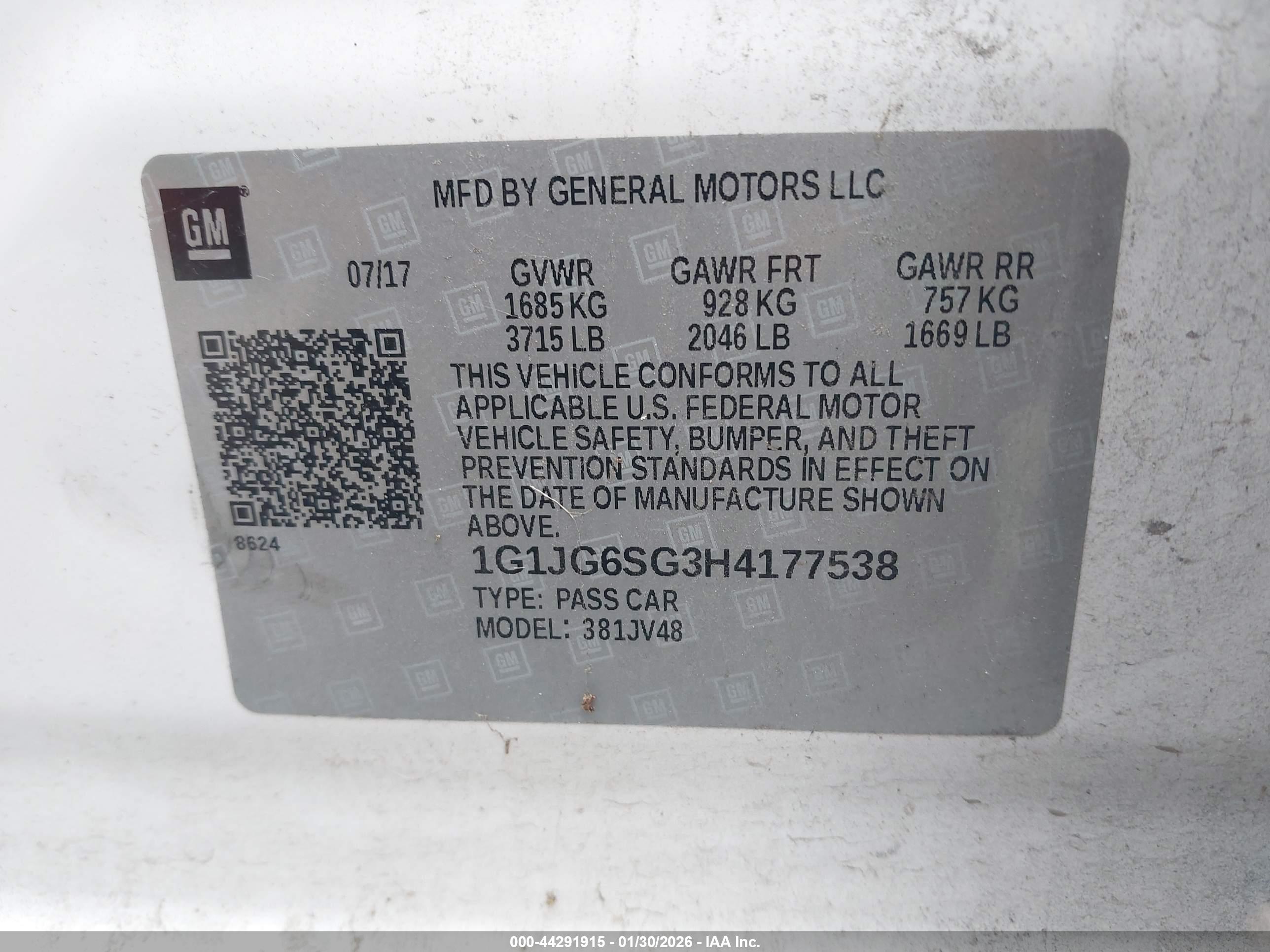 CHEVROLET SONIC image 9
