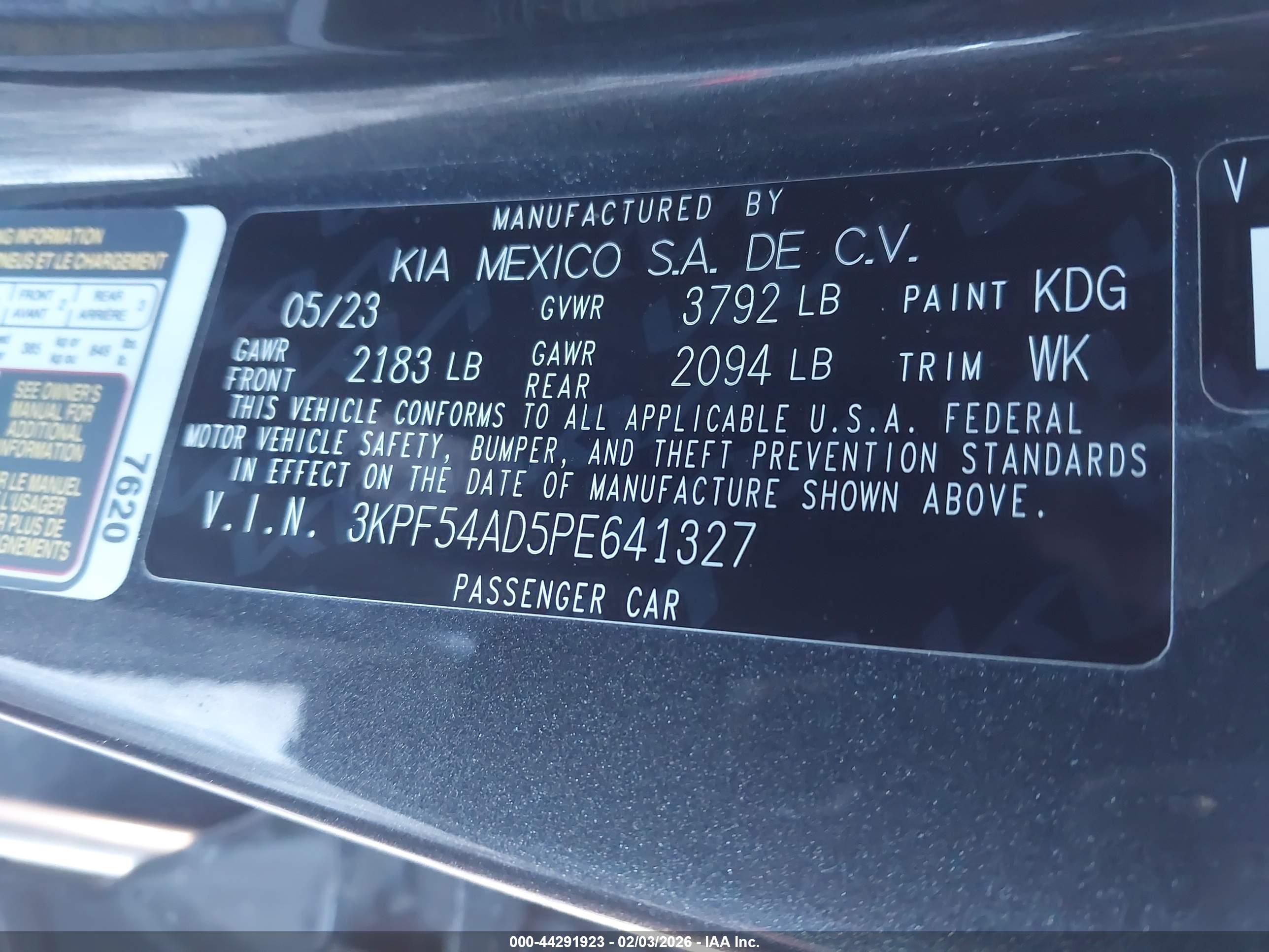 KIA FORTE image 9