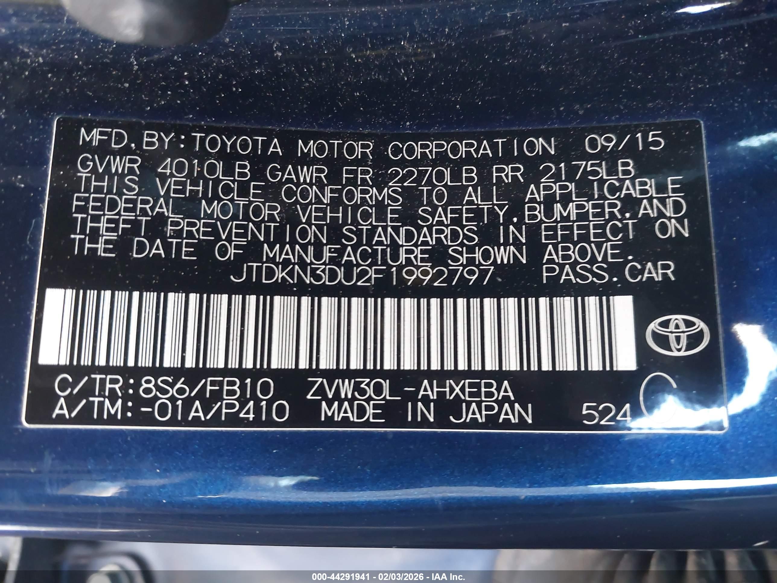 TOYOTA PRIUS image 9