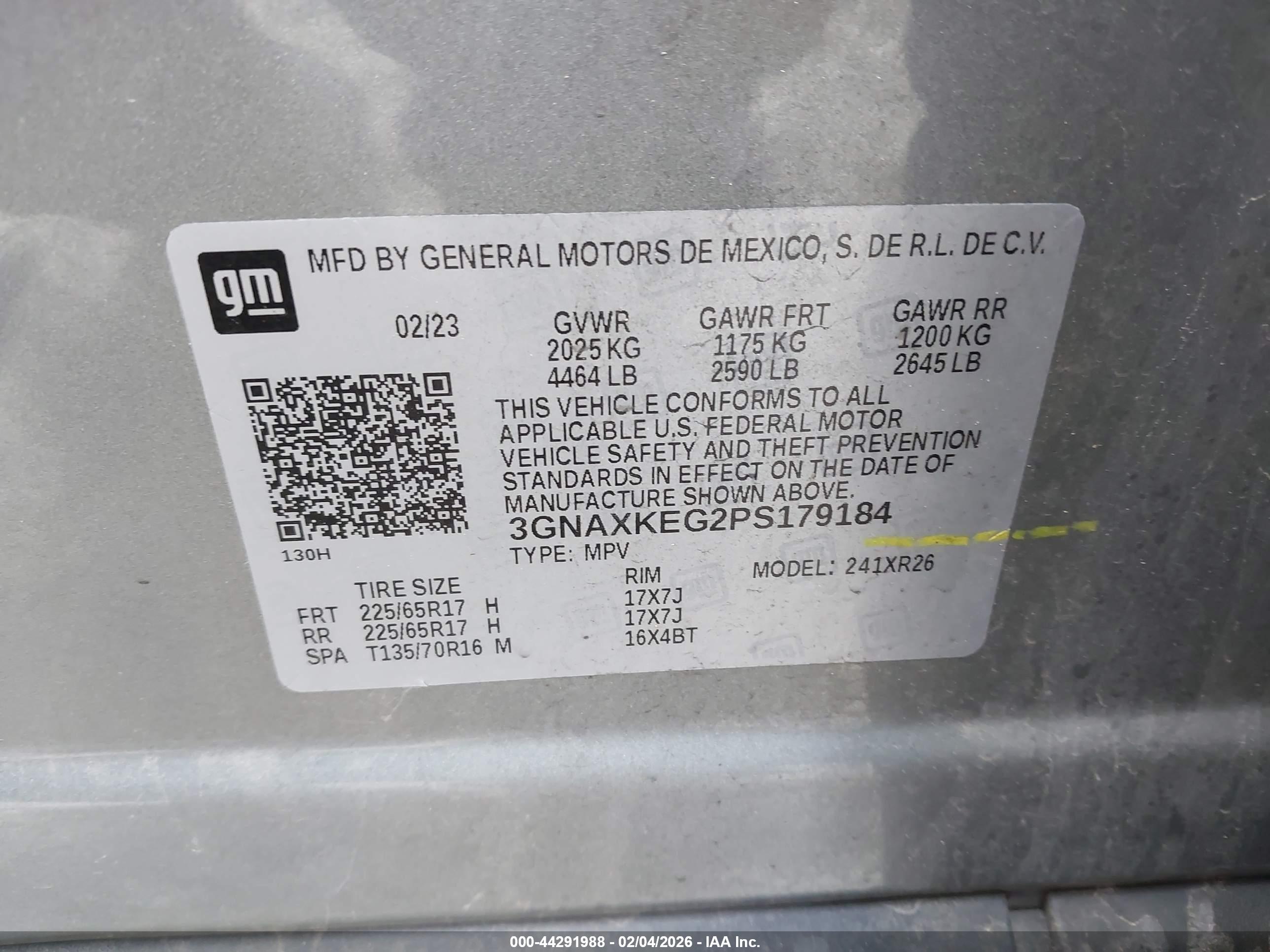 CHEVROLET EQUINOX image 9