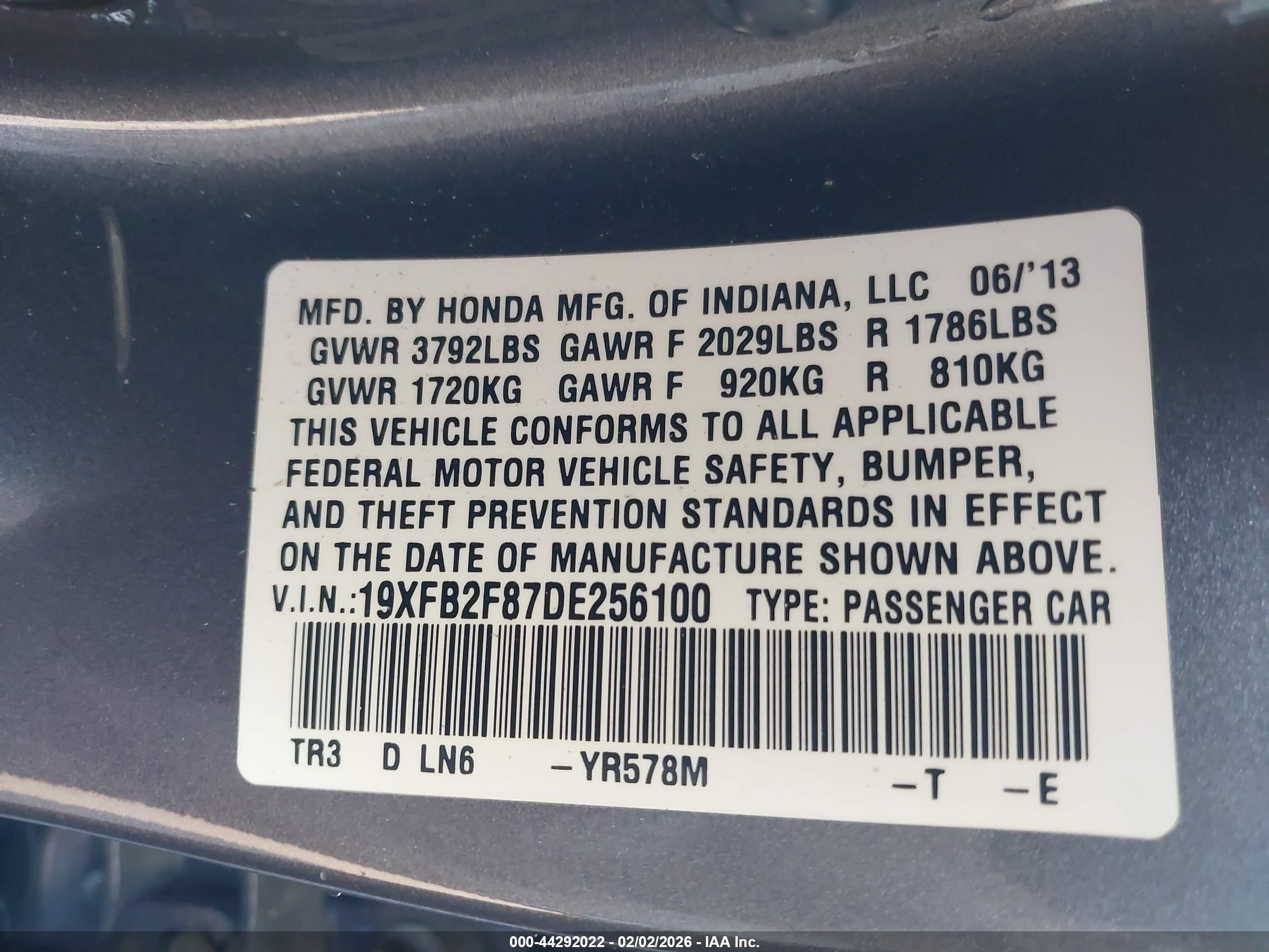 HONDA CIVIC image 9