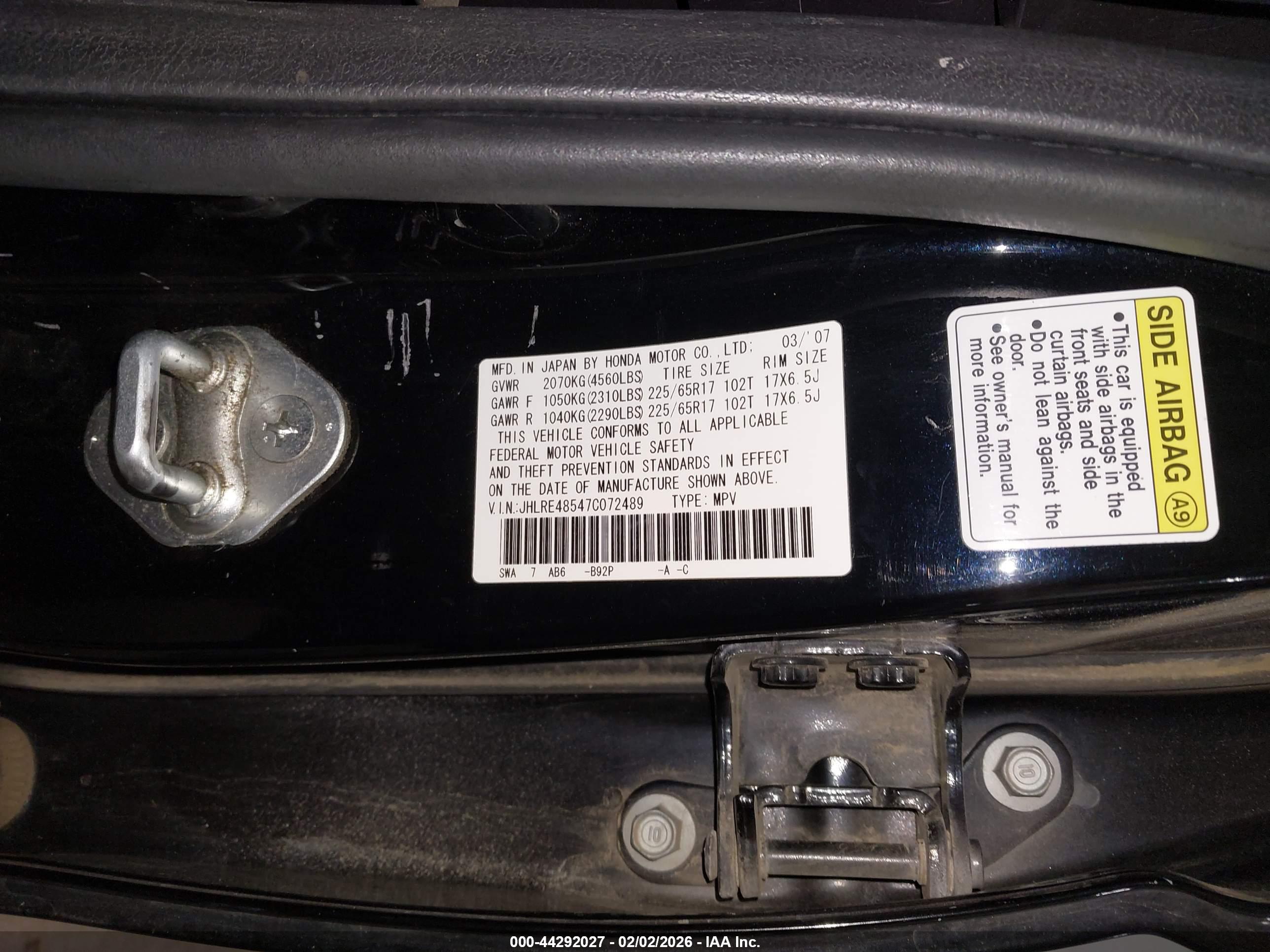 HONDA CR-V image 9