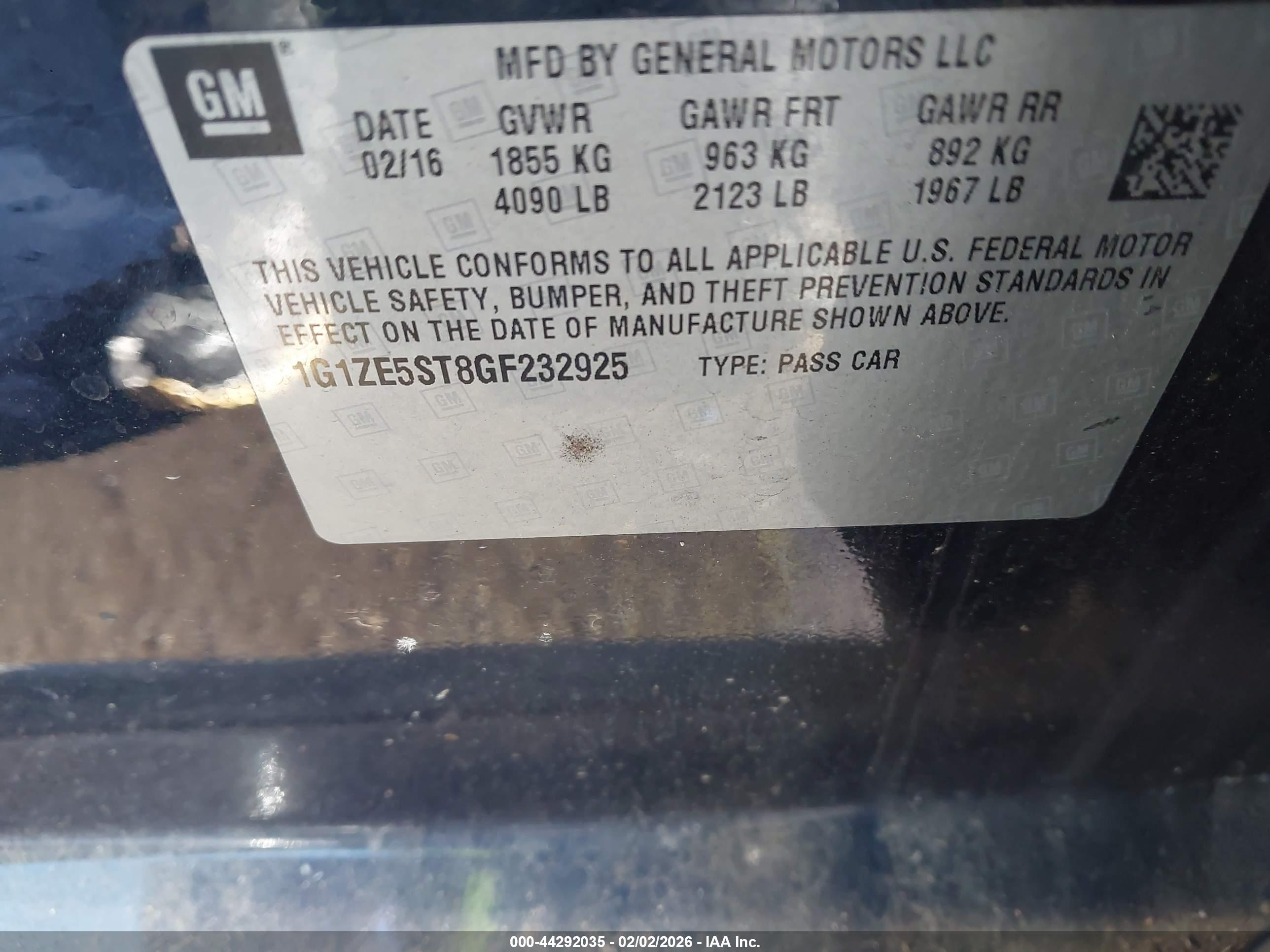 CHEVROLET MALIBU image 9