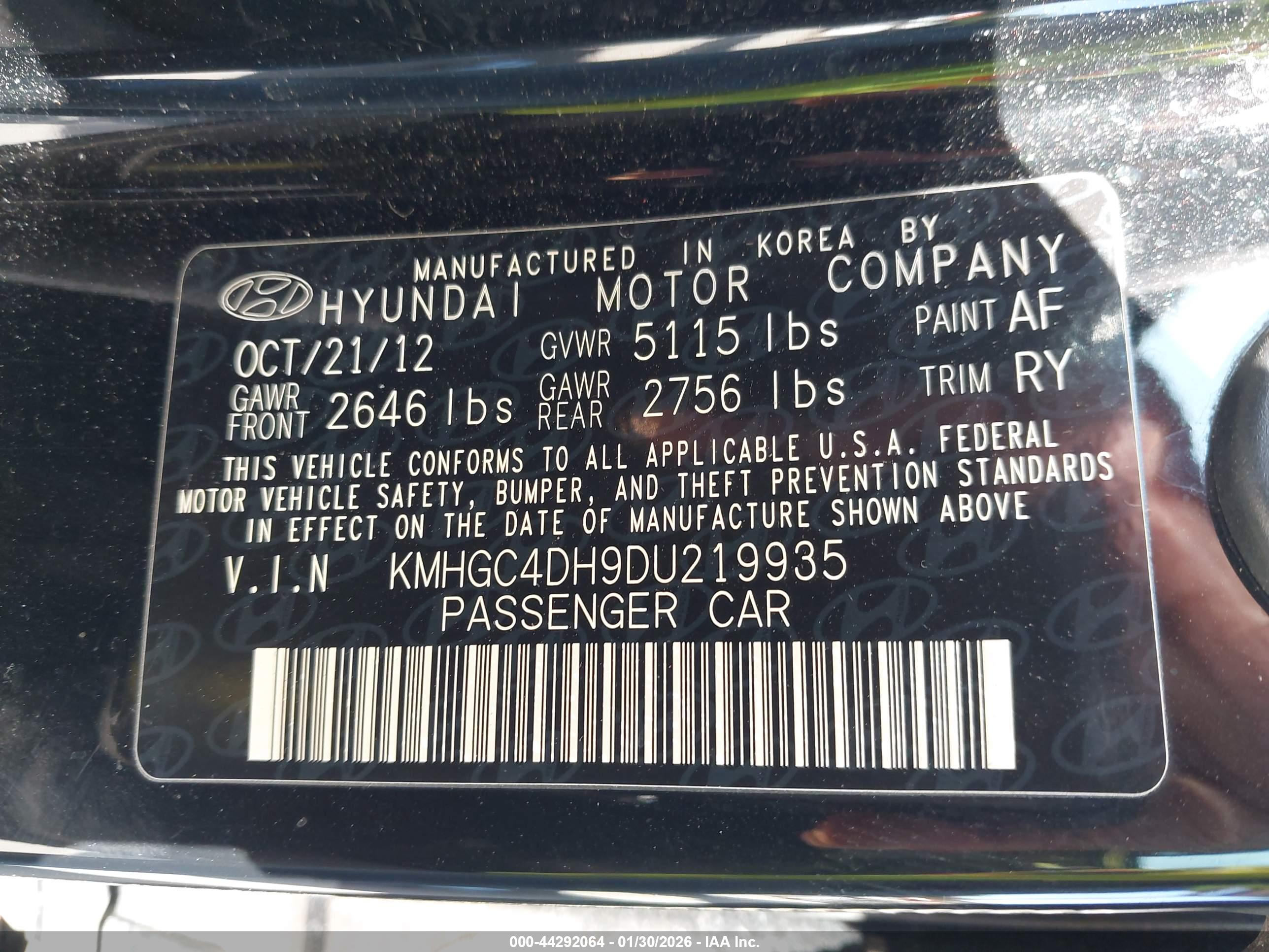 HYUNDAI GENESIS image 9