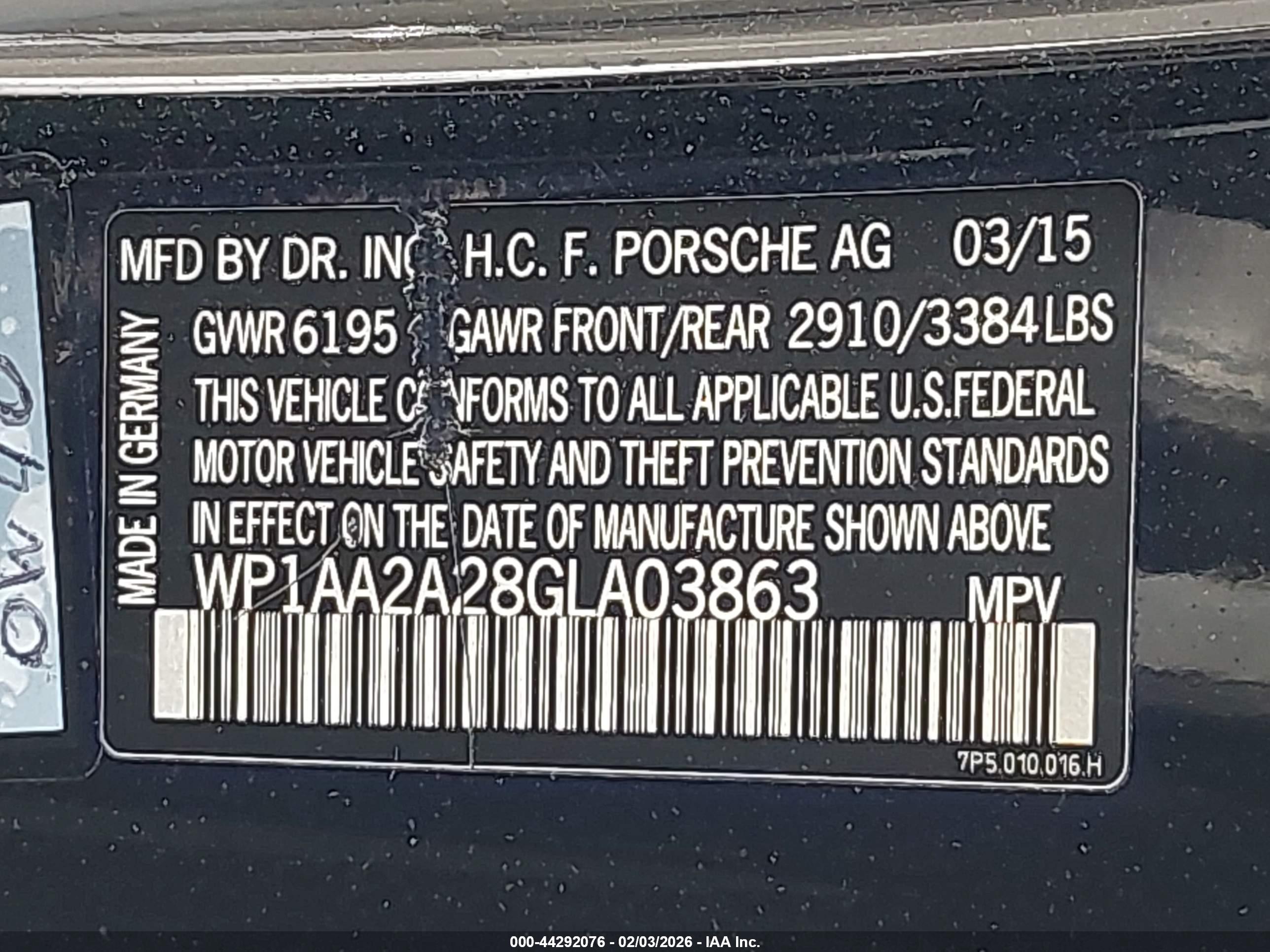 PORSCHE CAYENNE image 9