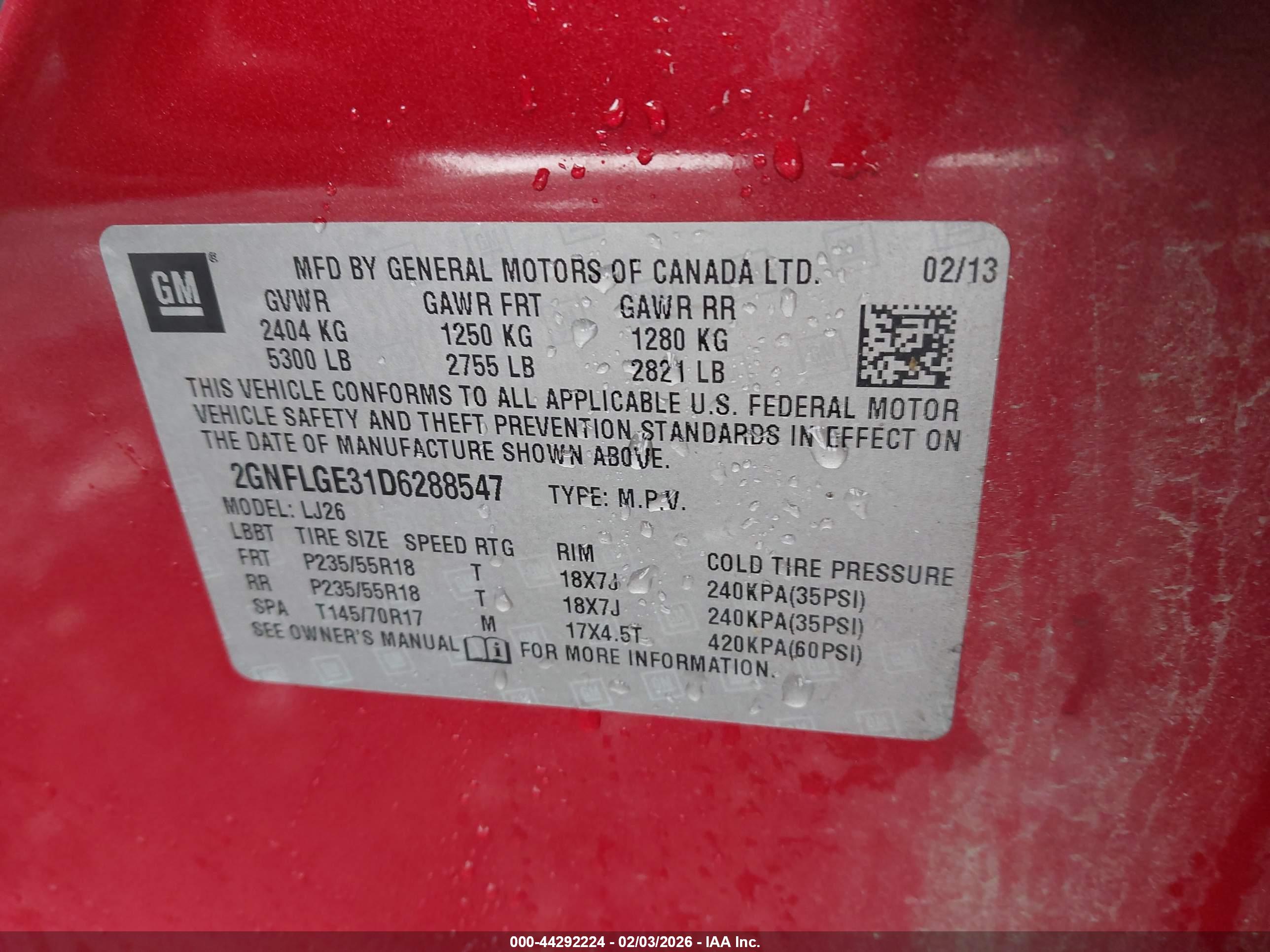 CHEVROLET EQUINOX image 9