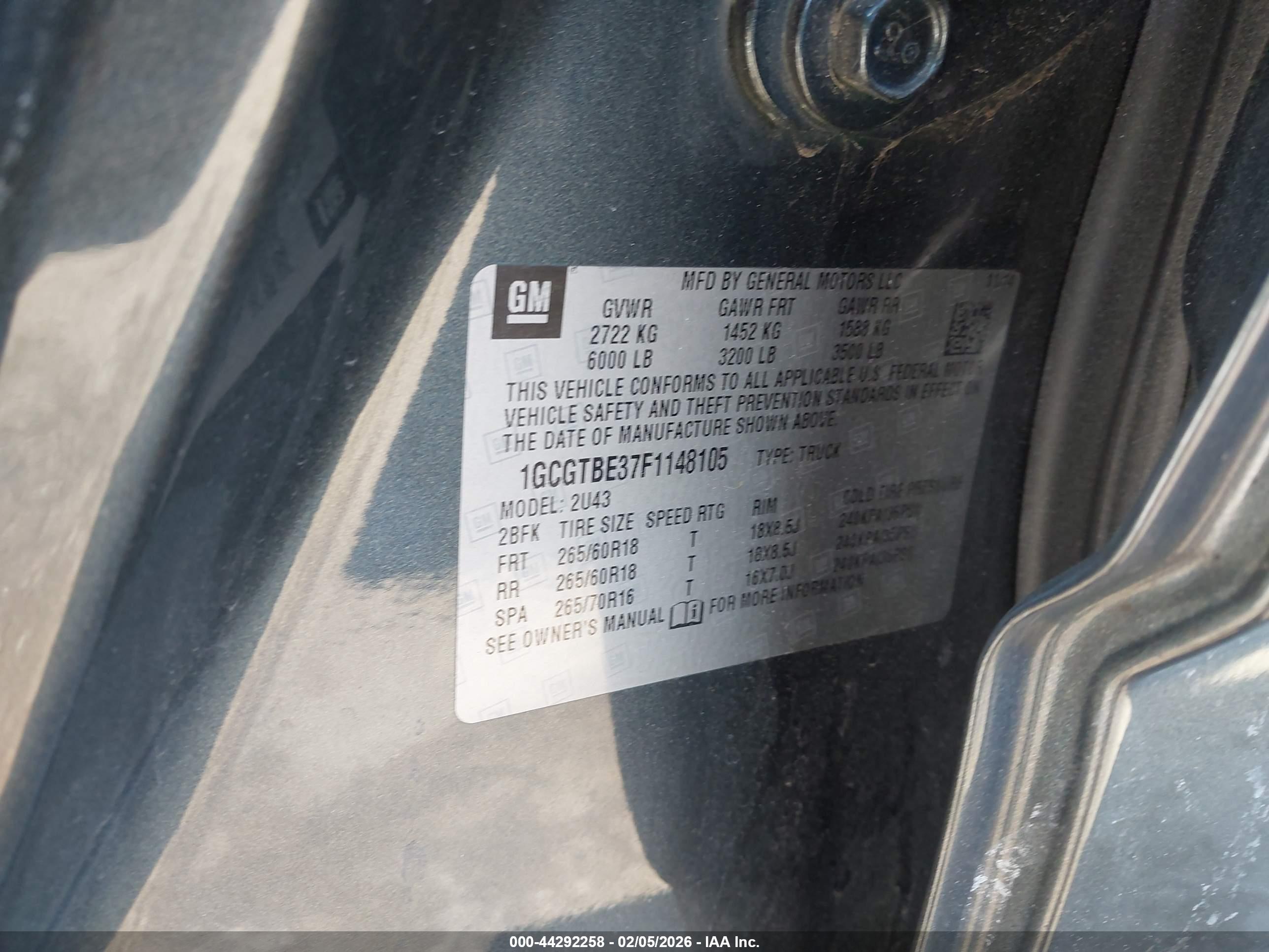 CHEVROLET COLORADO image 9