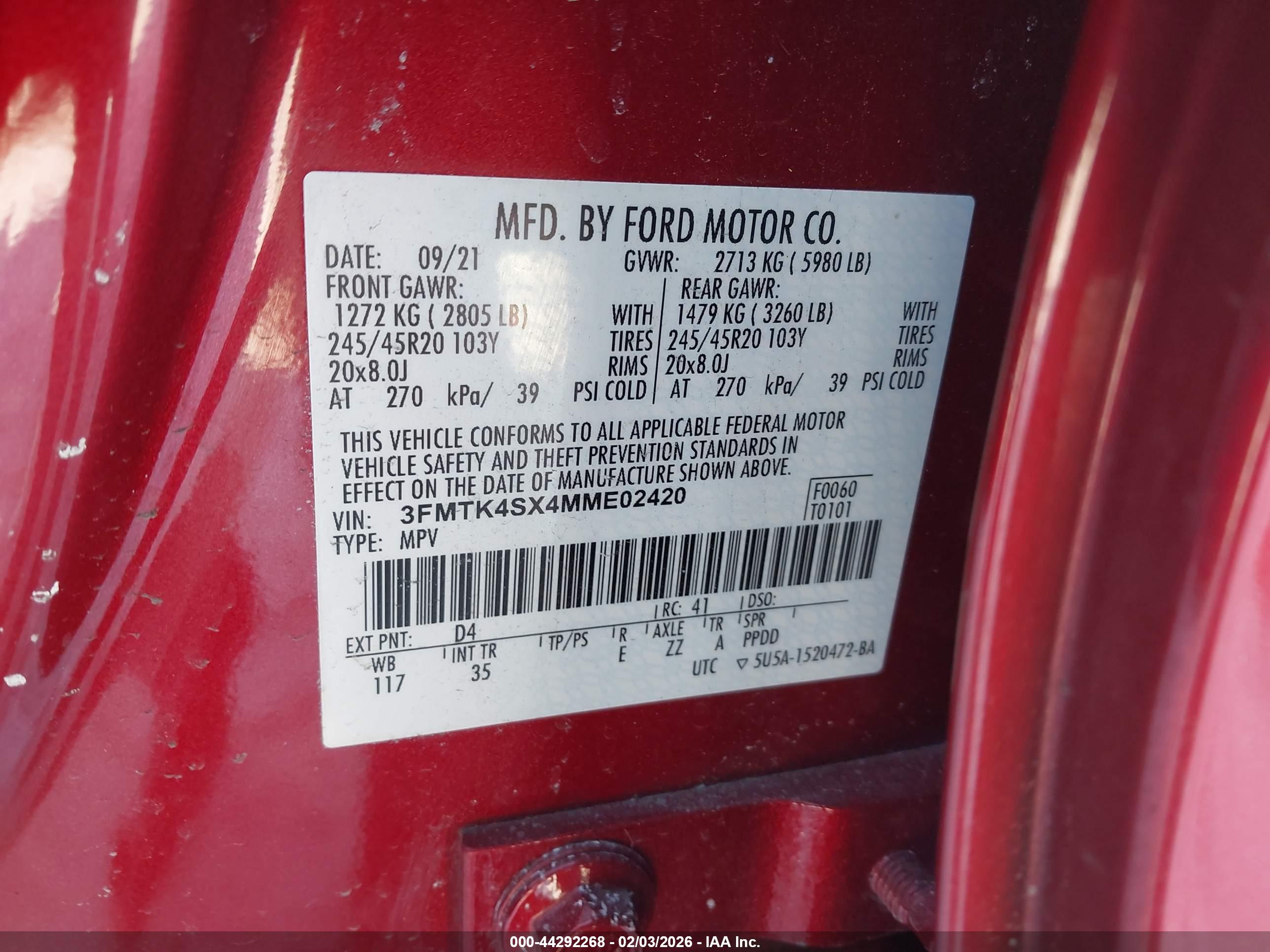 FORD MUSTANG image 9