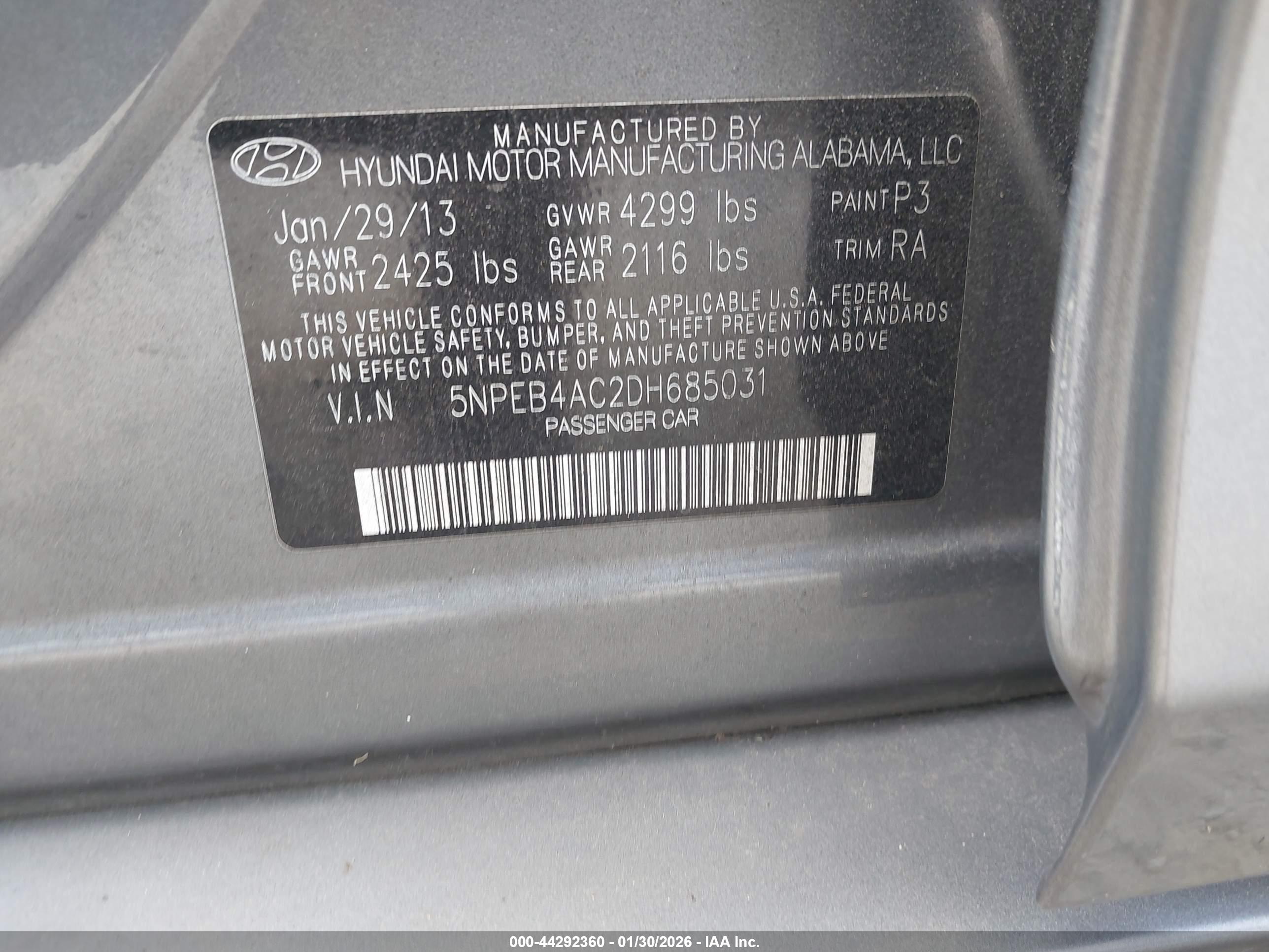 HYUNDAI SONATA image 9