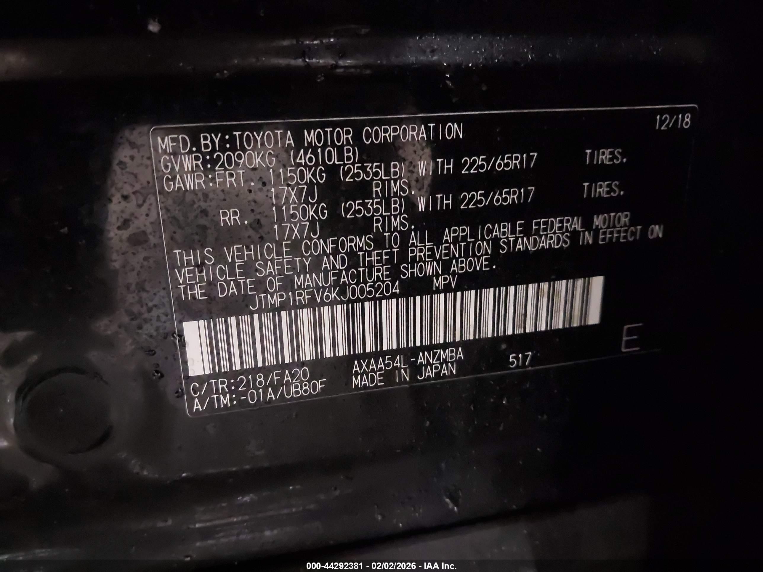 TOYOTA RAV4 image 9