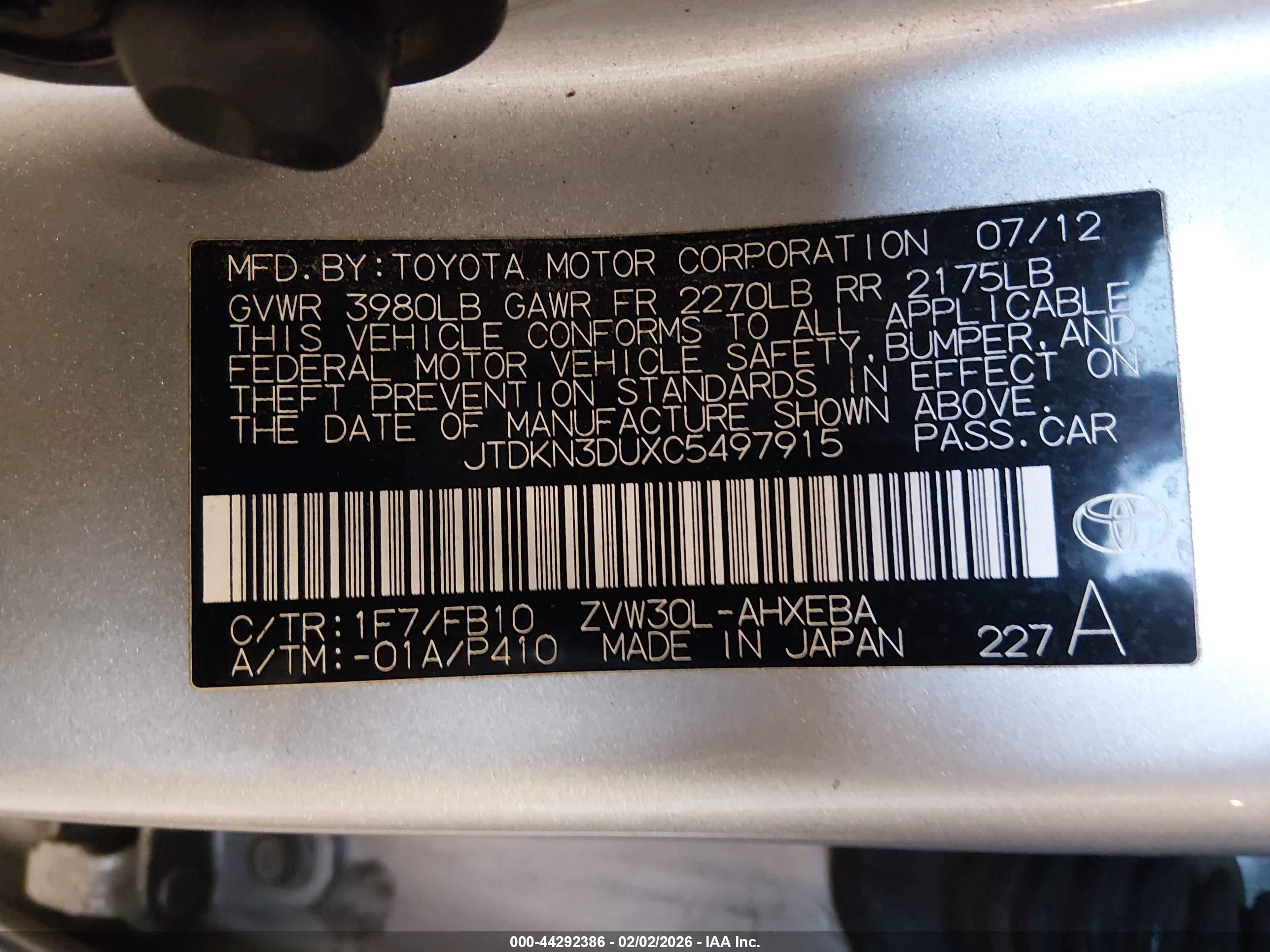 TOYOTA PRIUS image 9