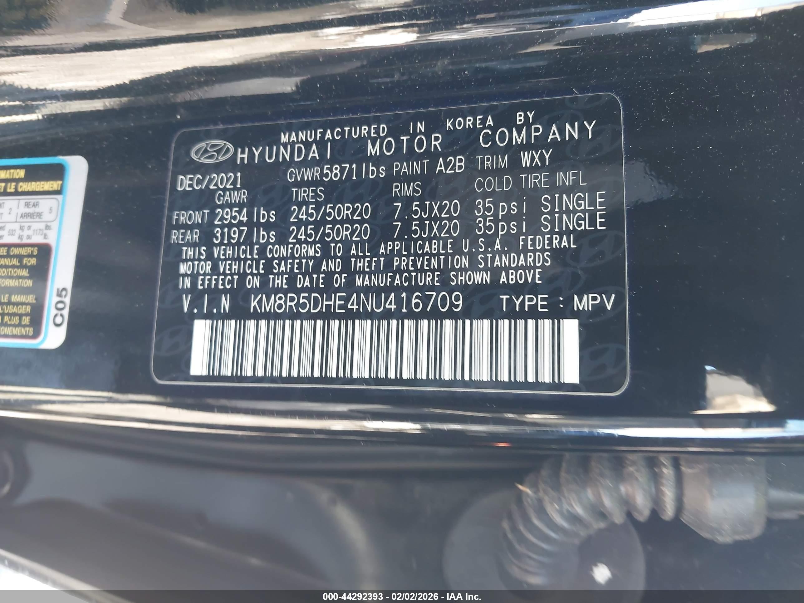 HYUNDAI PALISADE image 9