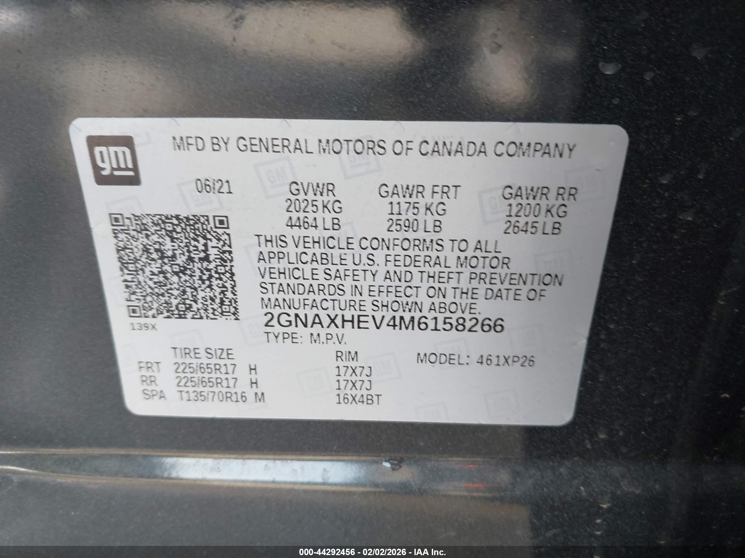 CHEVROLET EQUINOX image 9