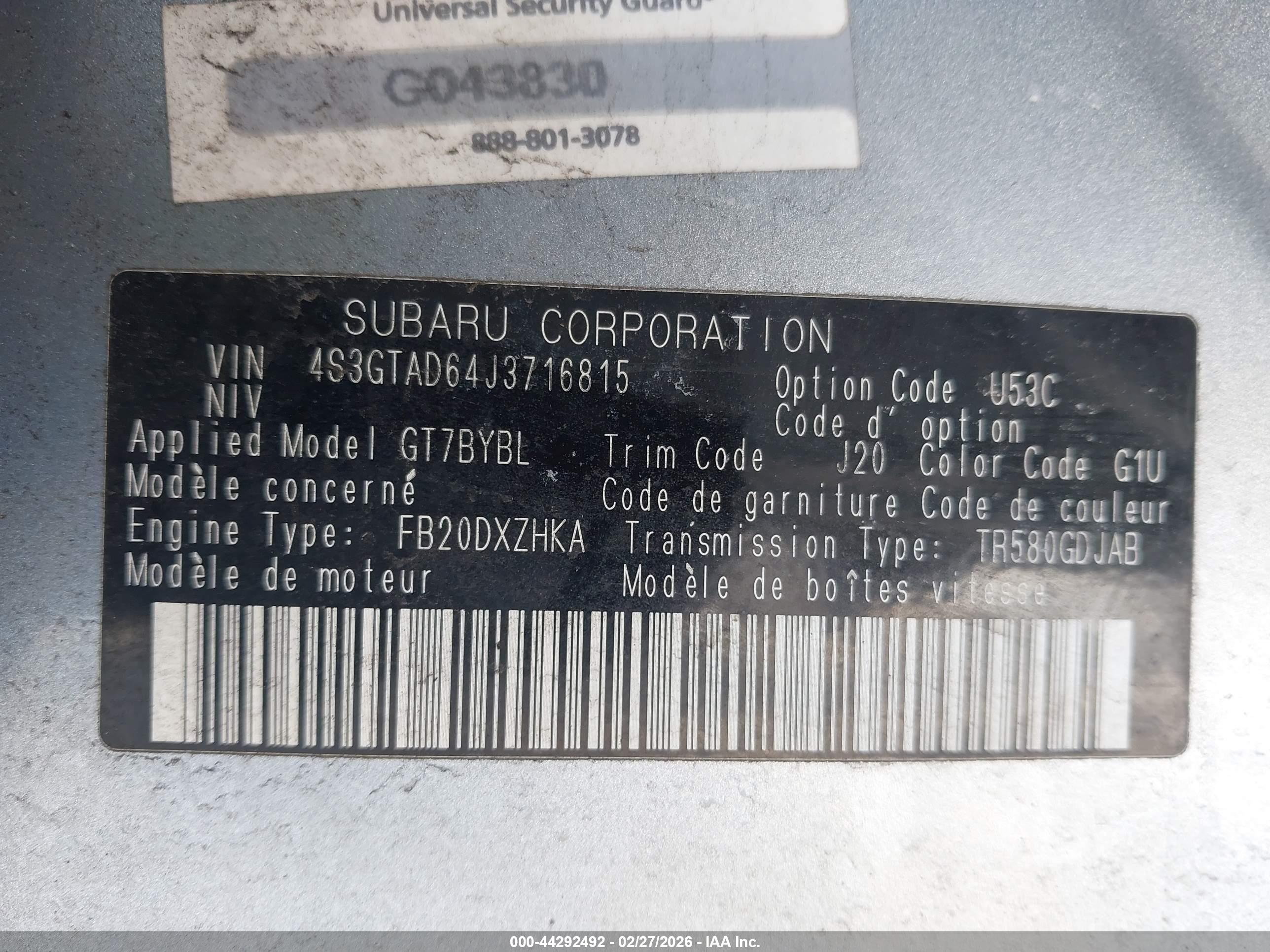 SUBARU IMPREZA image 9