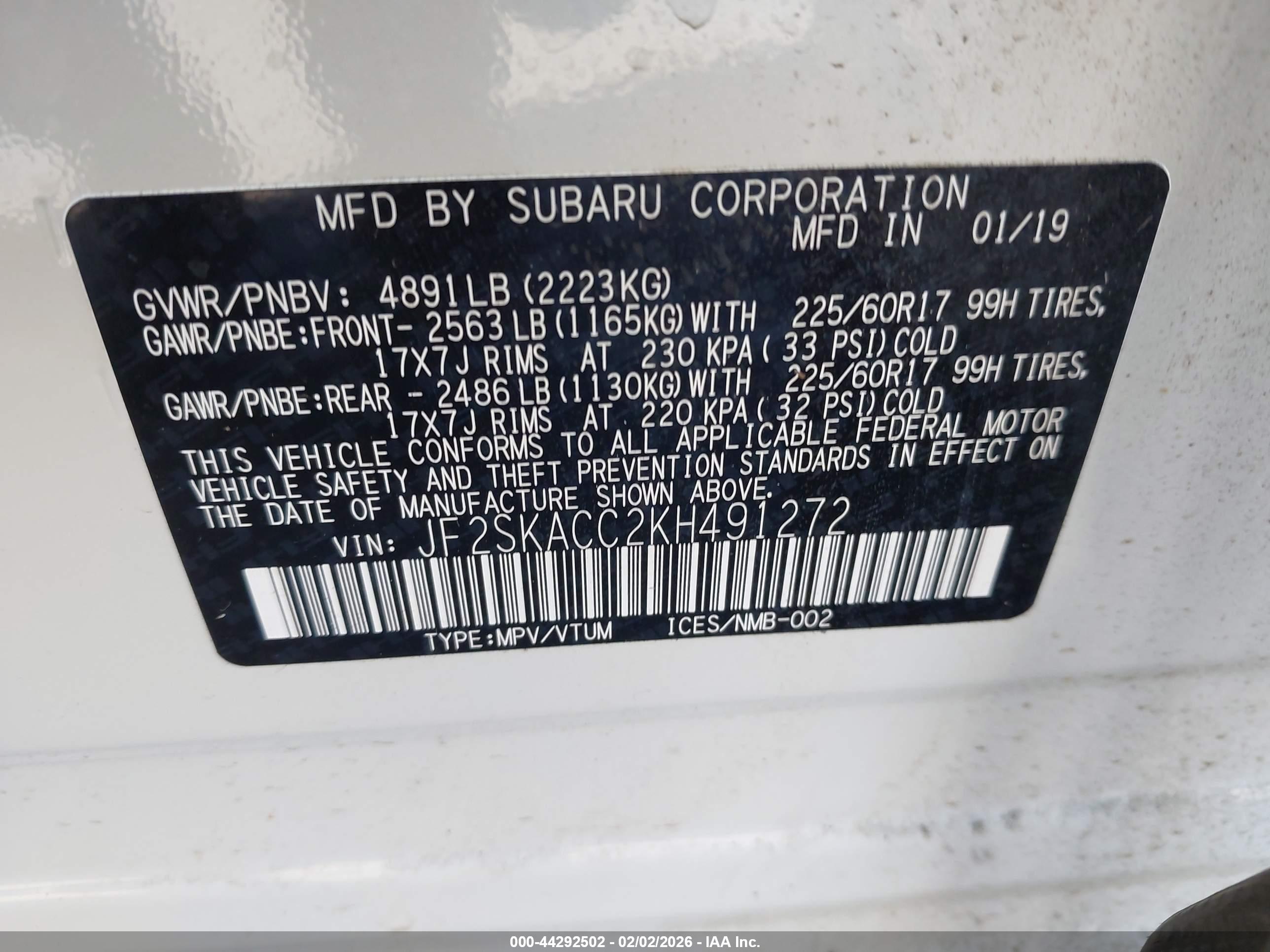 SUBARU FORESTER image 9