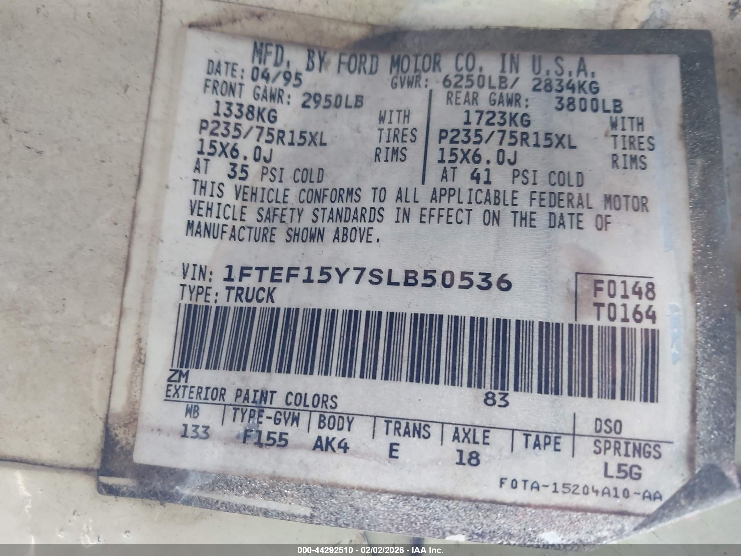 FORD F150 image 9