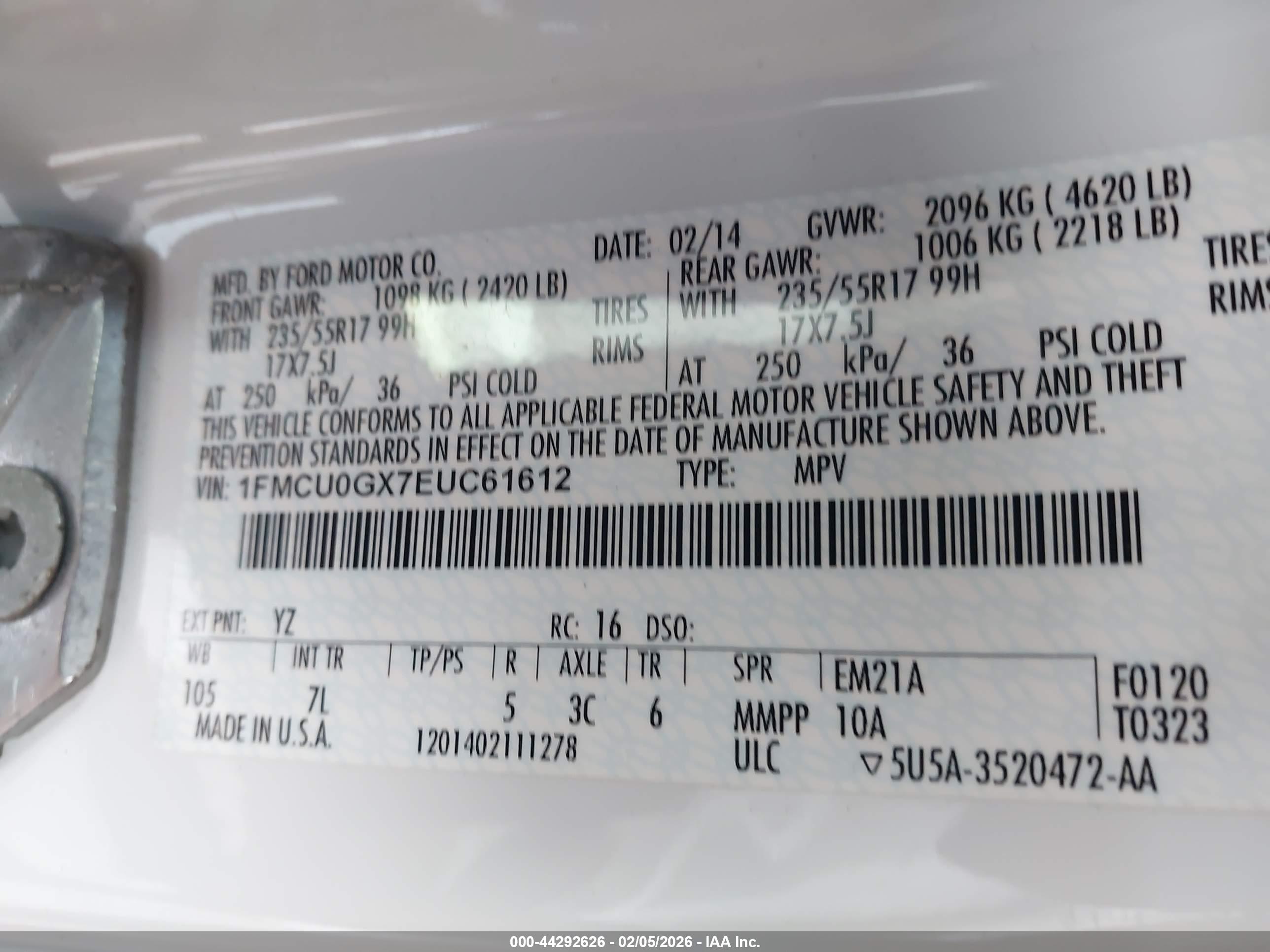 FORD ESCAPE image 9