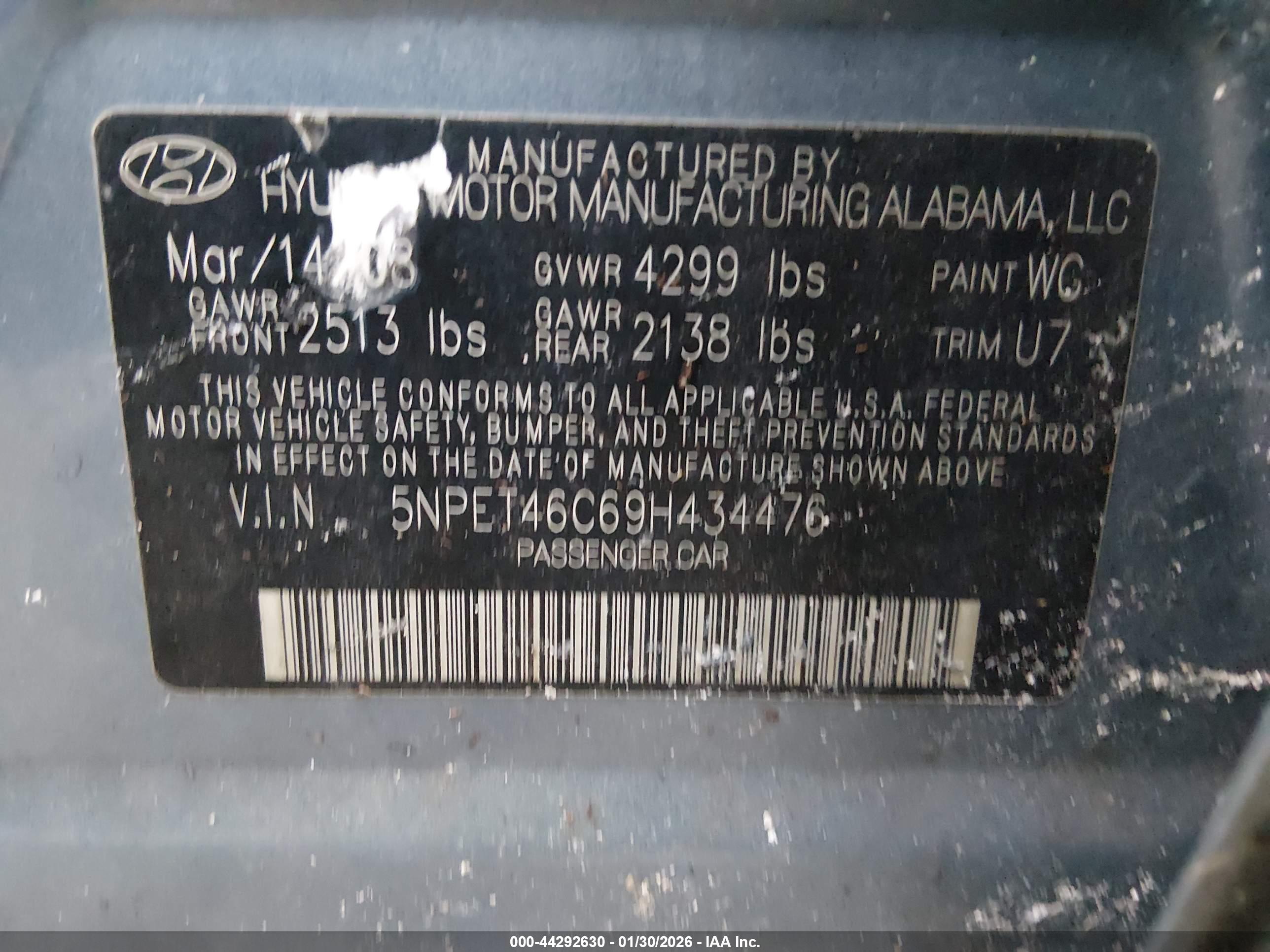 HYUNDAI SONATA image 9