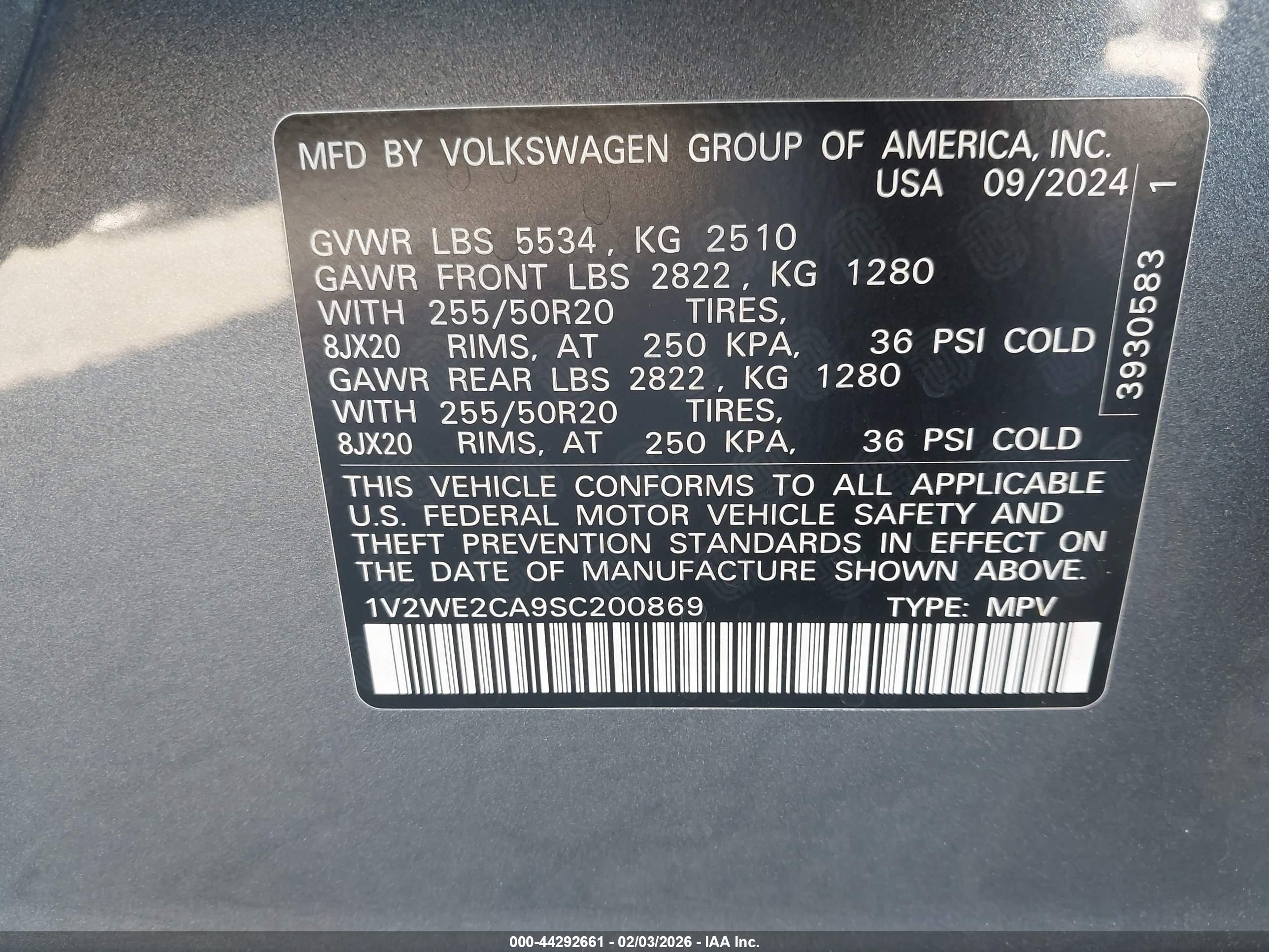 VOLKSWAGEN ATLAS image 9