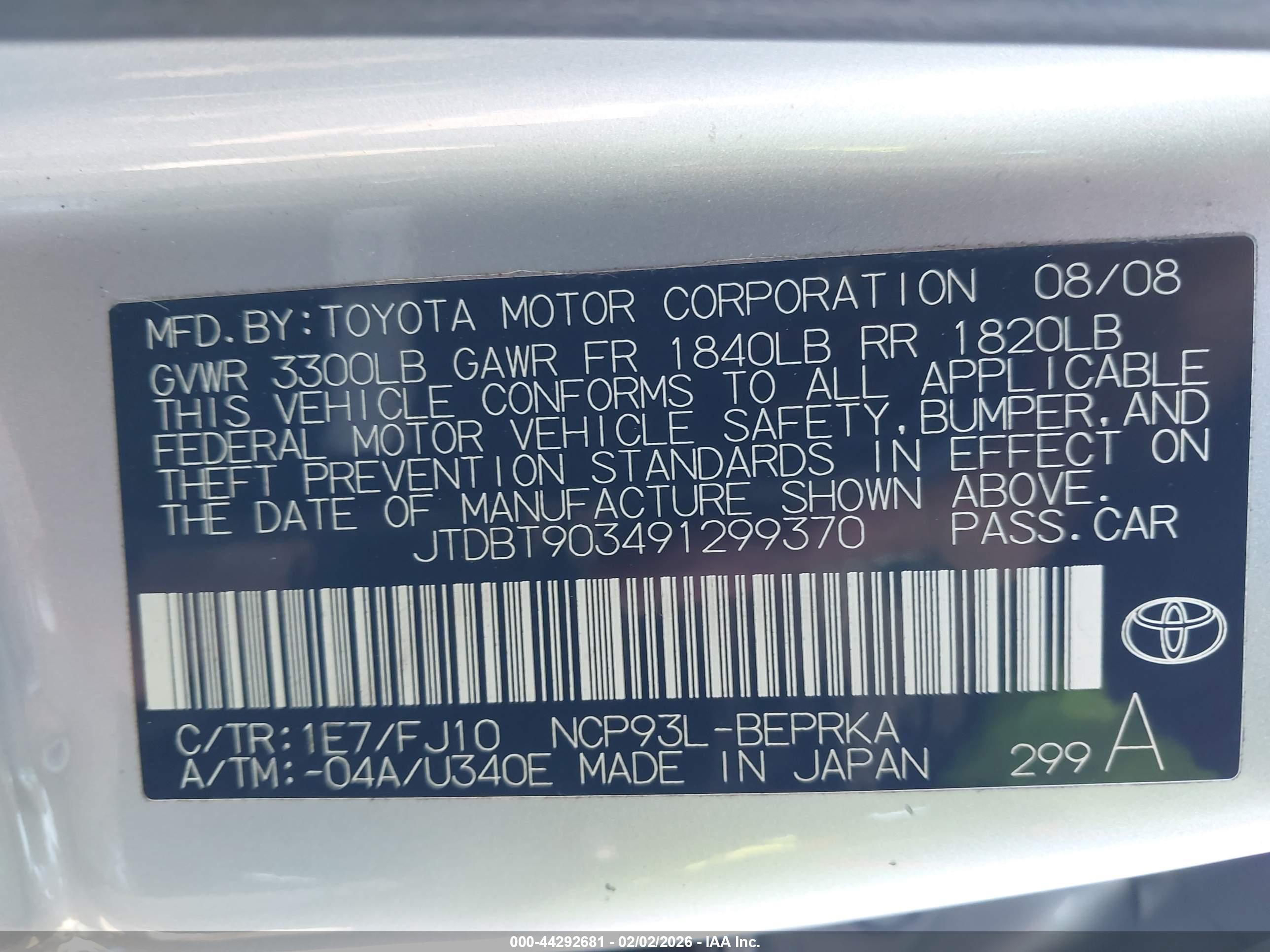 TOYOTA YARIS image 9