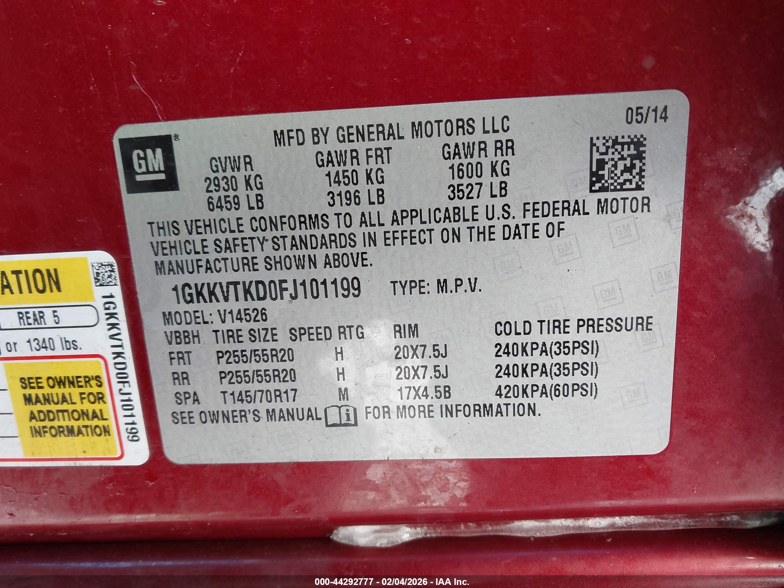 GMC ACADIA image 9