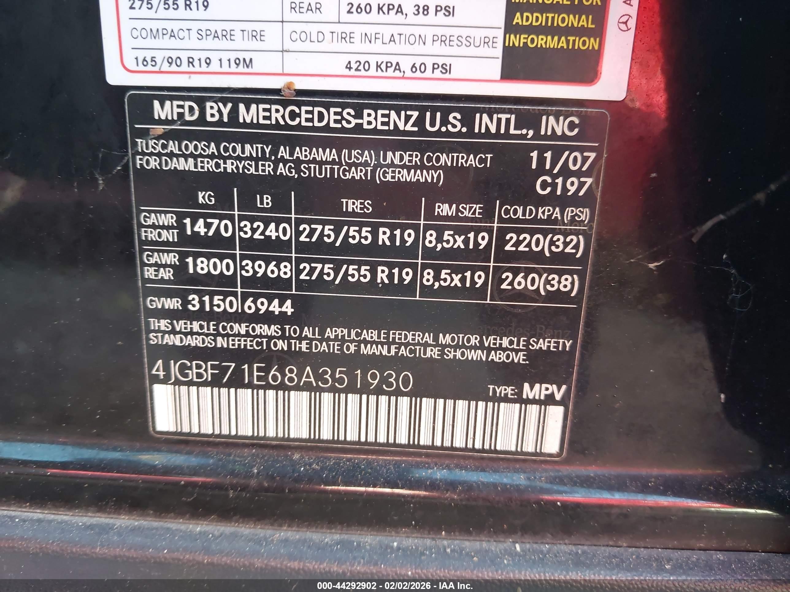 MERCEDES-BENZ GL image 9