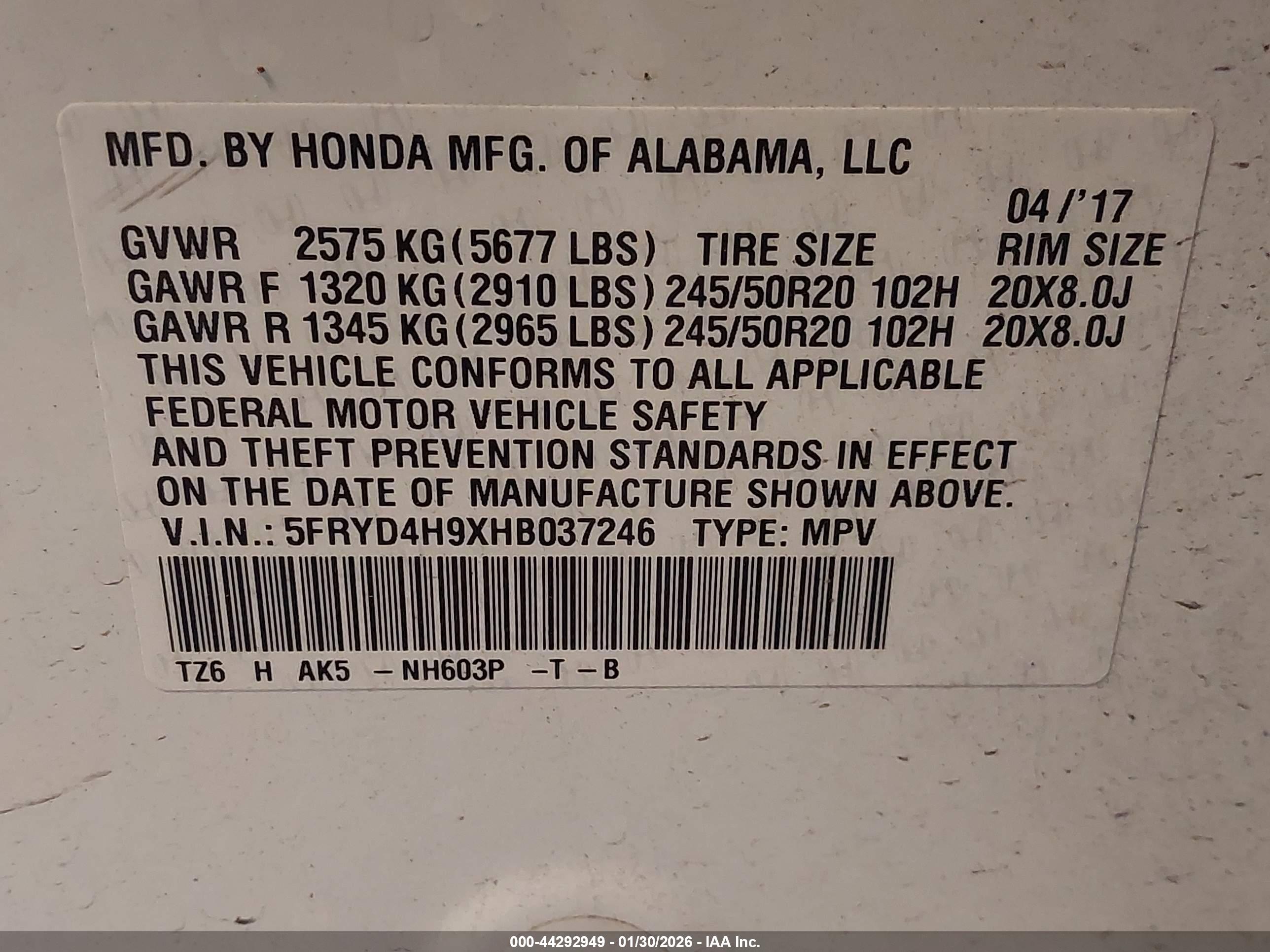 ACURA MDX image 9