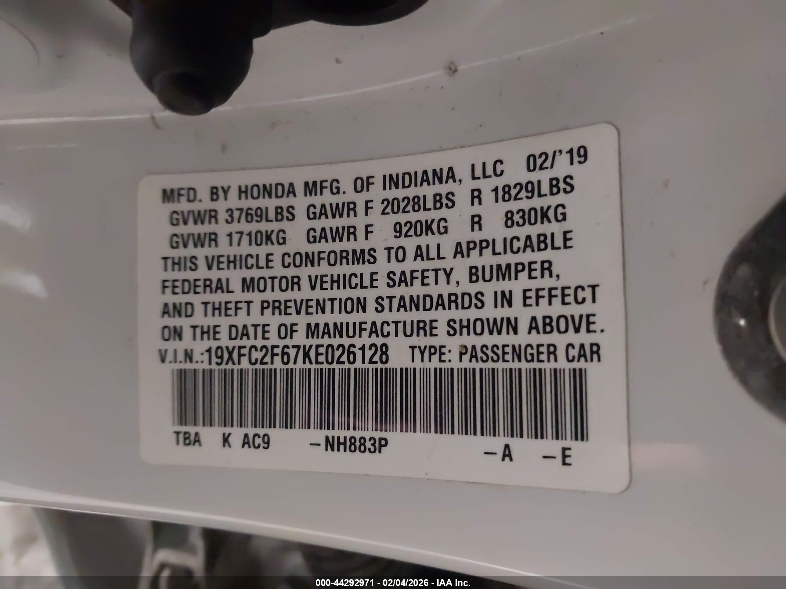 HONDA CIVIC image 9