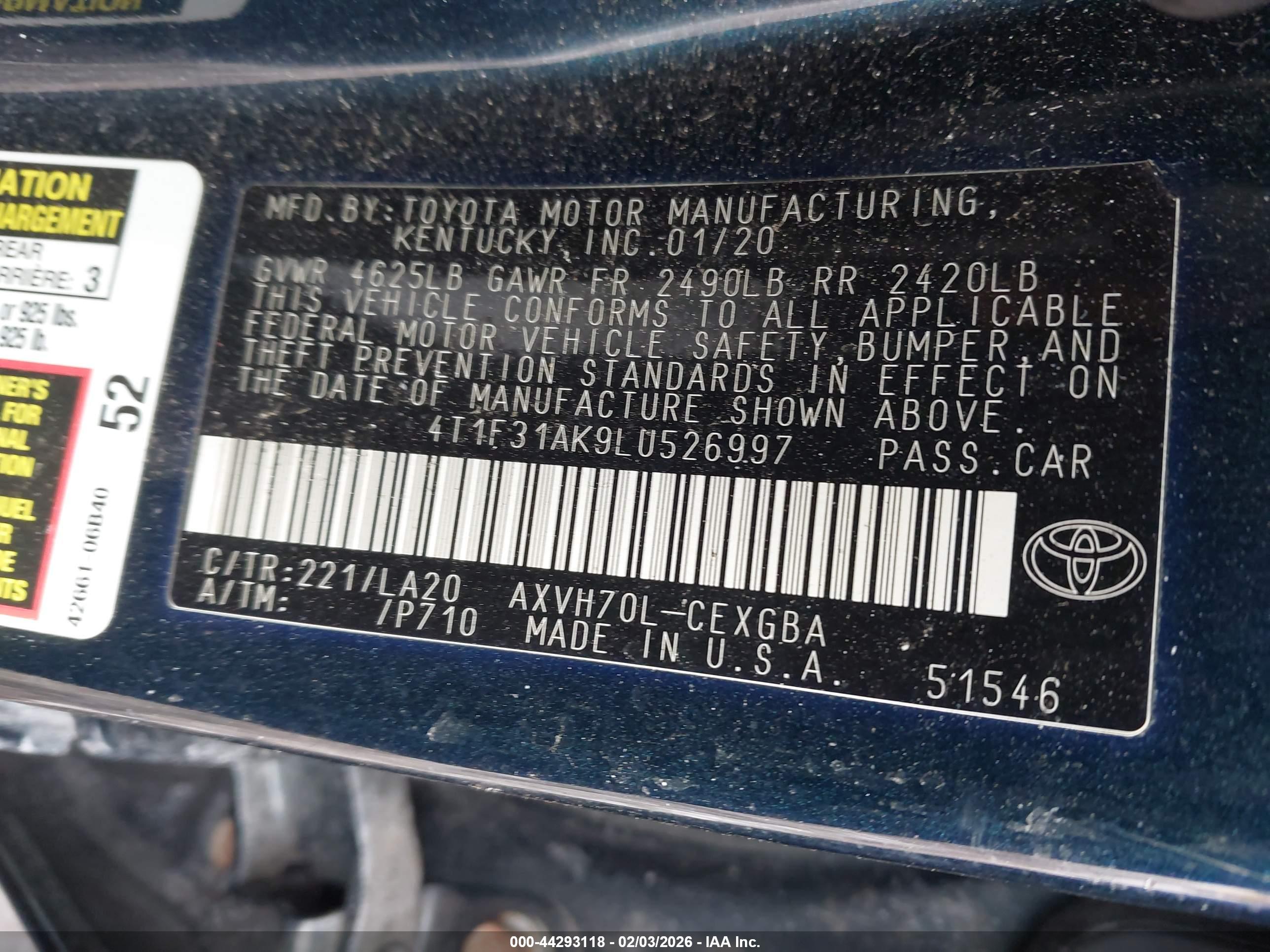 TOYOTA CAMRY image 9