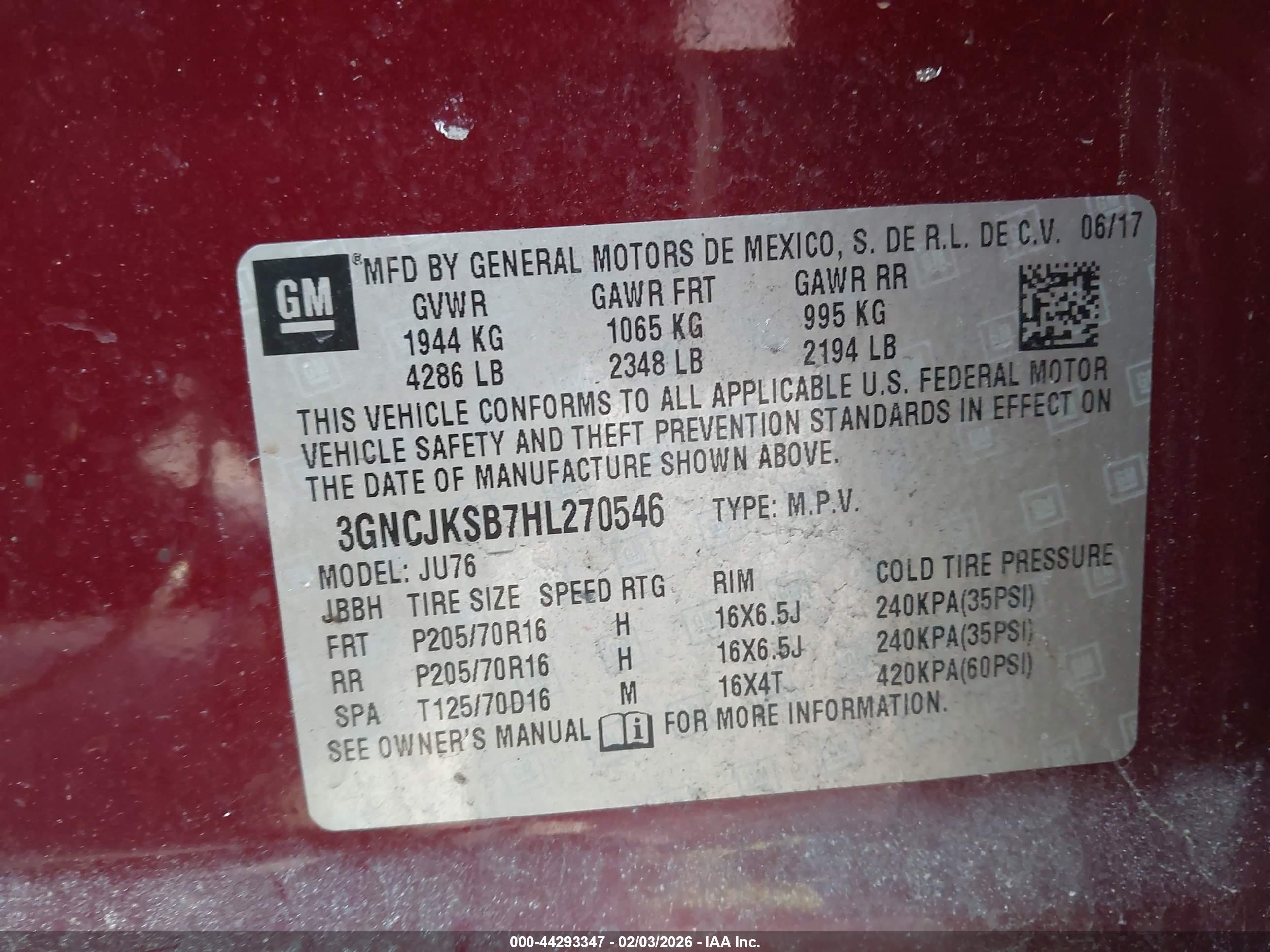 CHEVROLET TRAX image 9