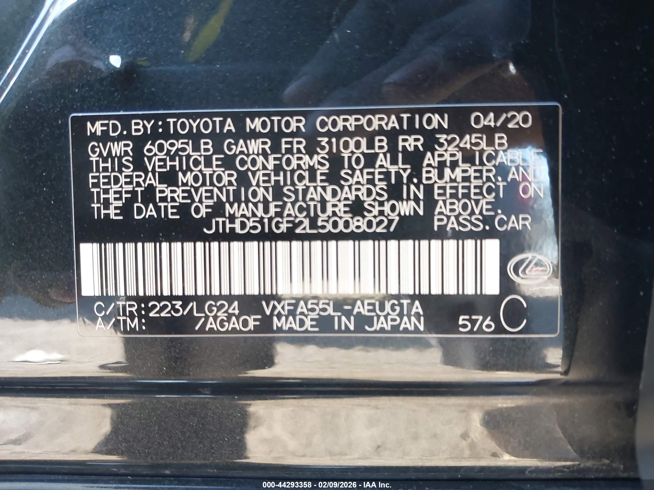 LEXUS LS image 9
