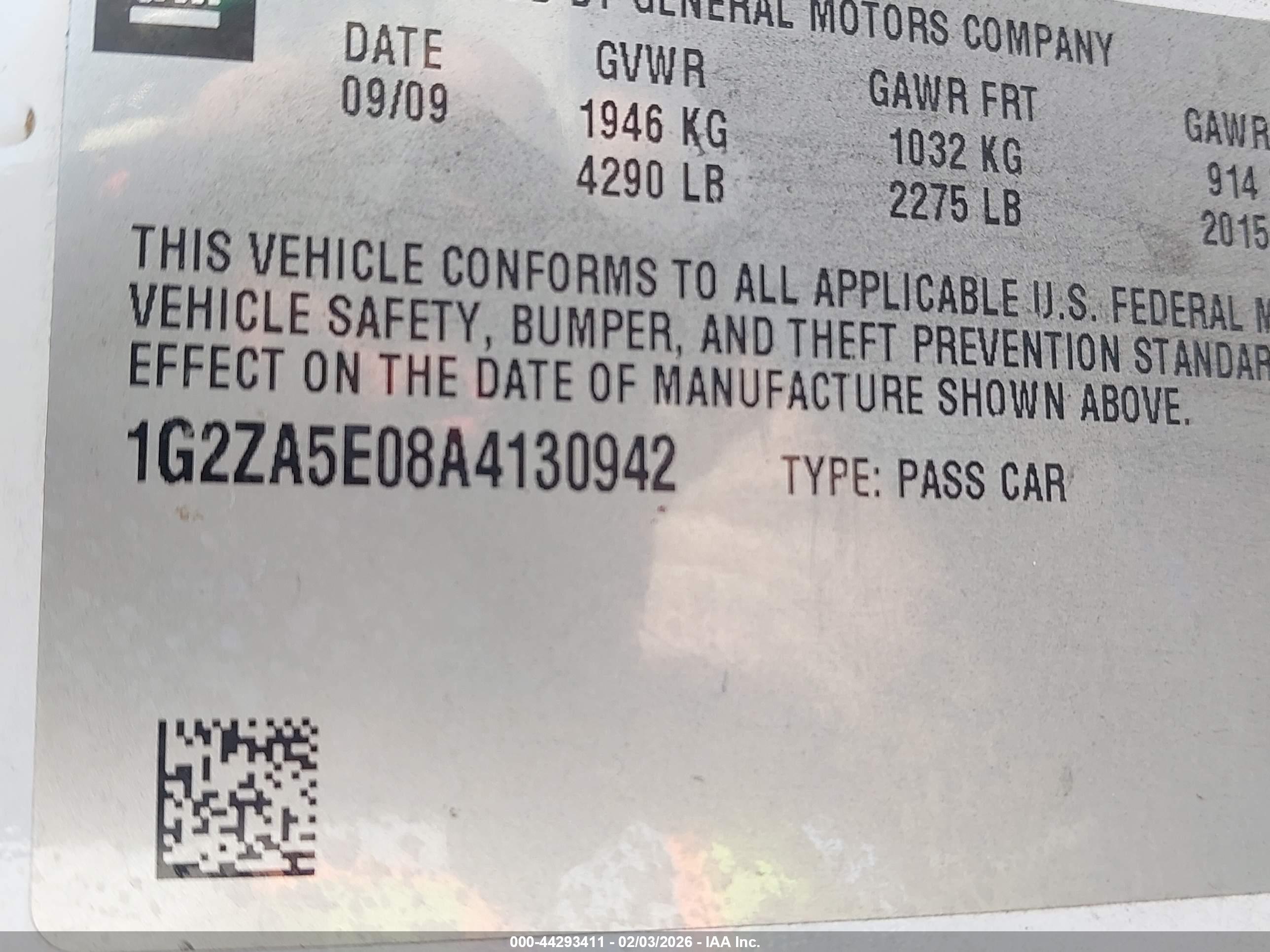 PONTIAC G6 image 9