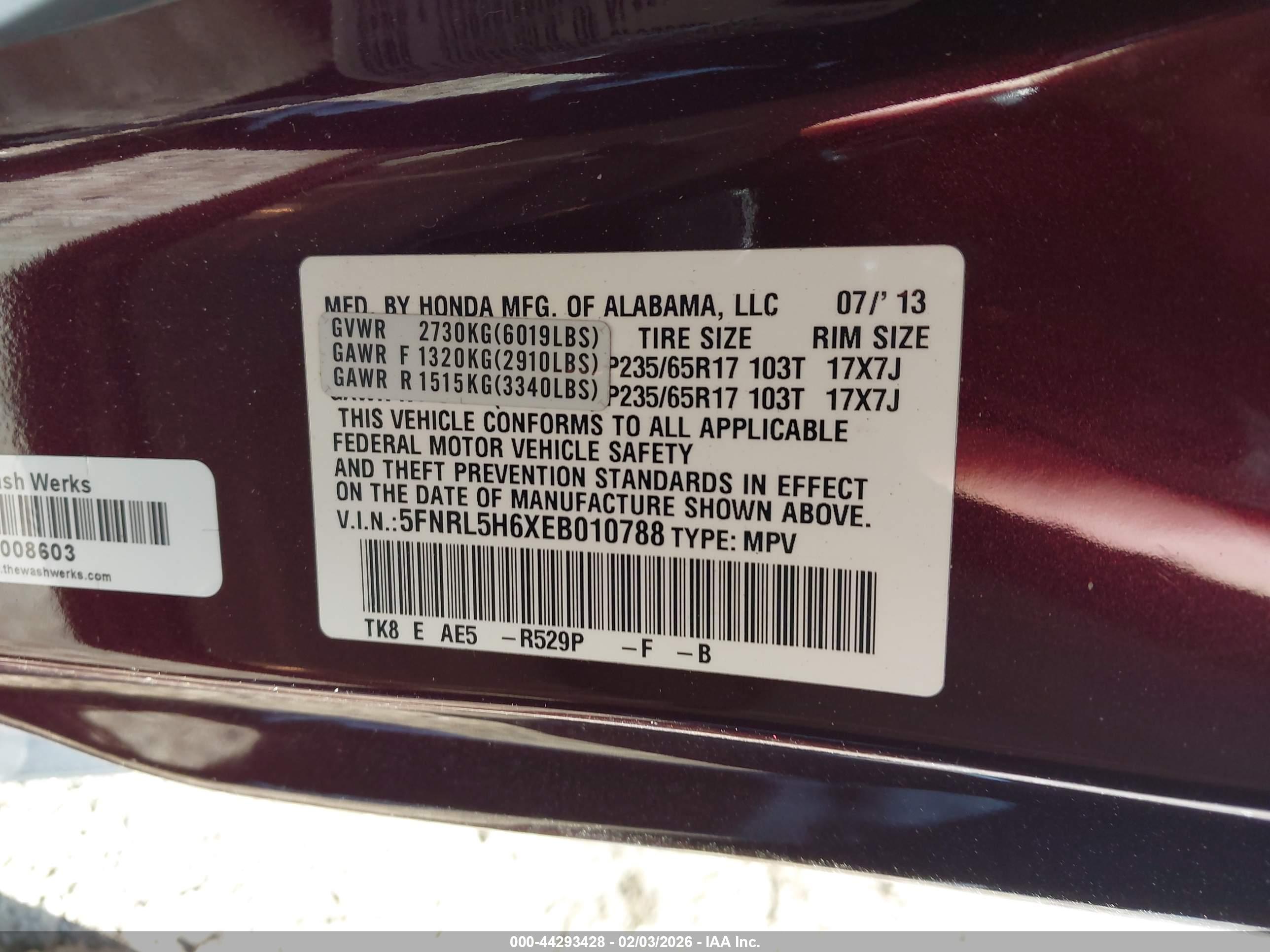 HONDA ODYSSEY image 9
