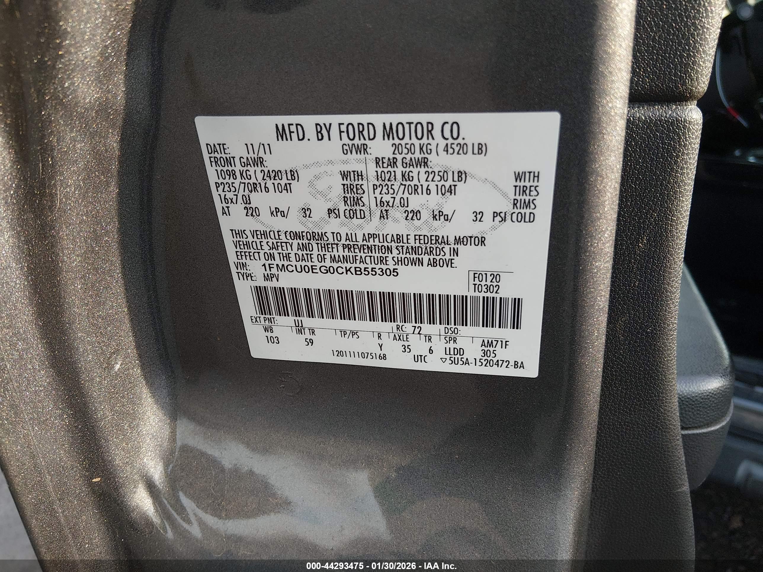 FORD ESCAPE image 9