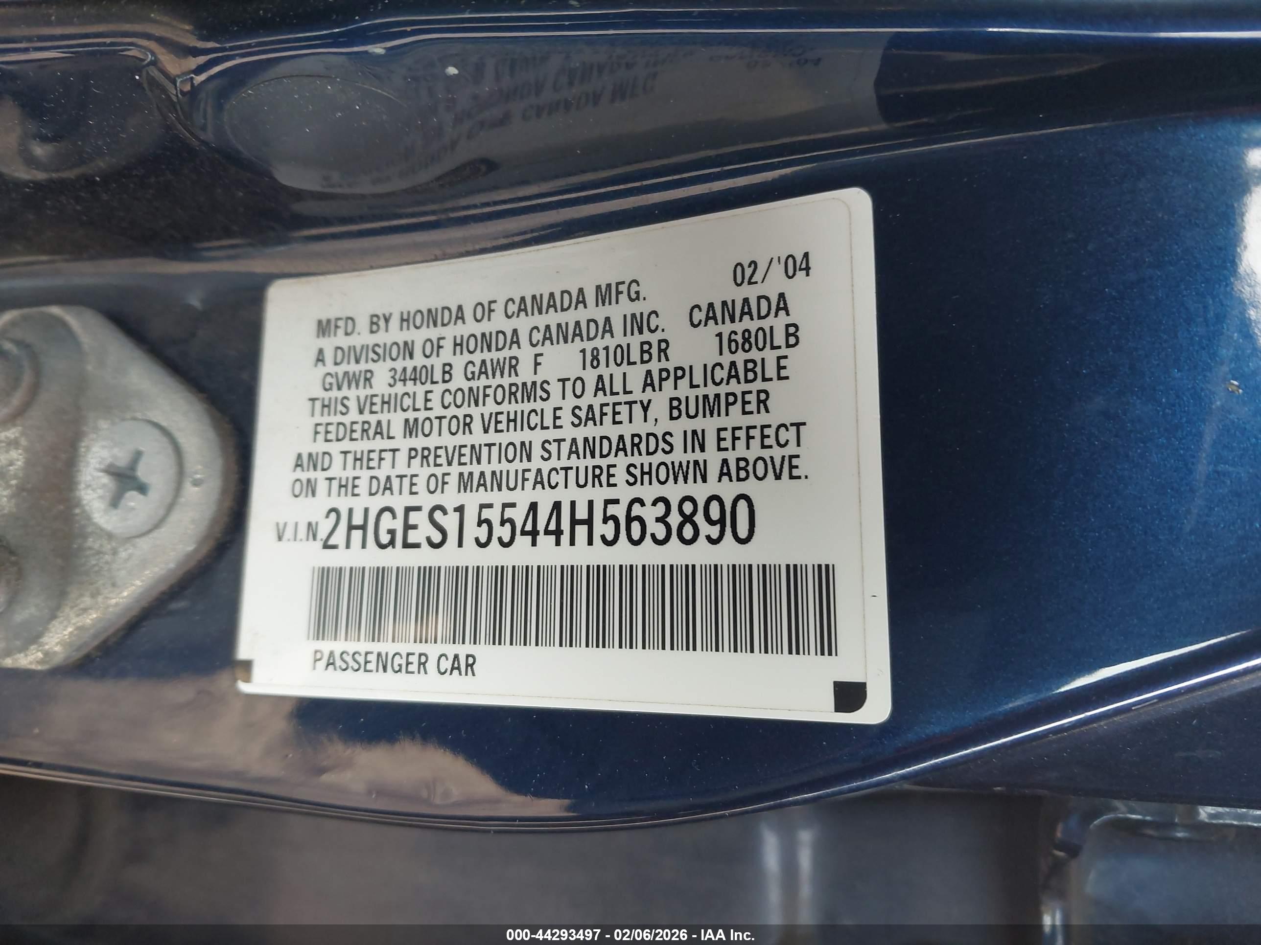 HONDA CIVIC image 9