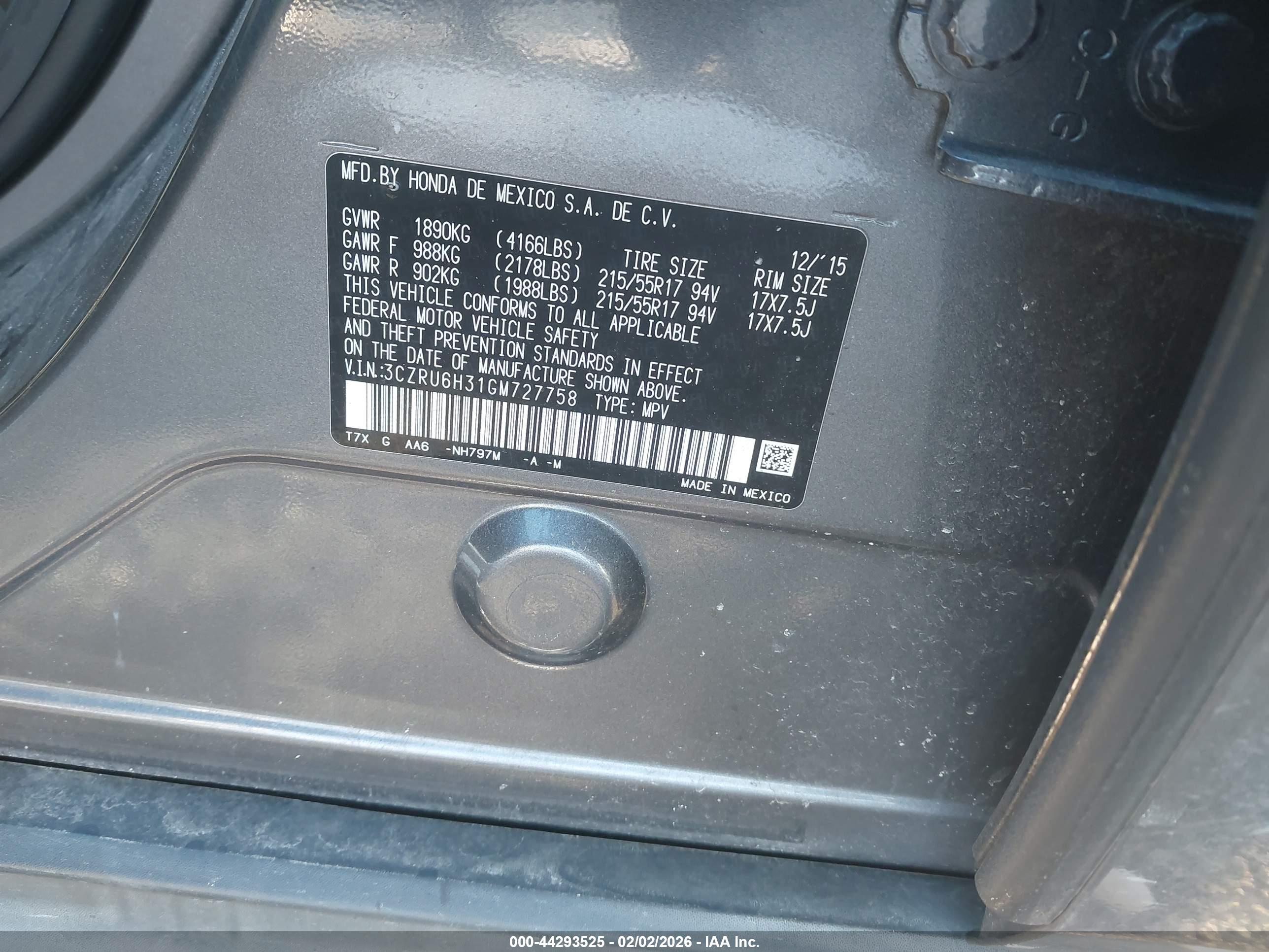 HONDA HR-V image 9