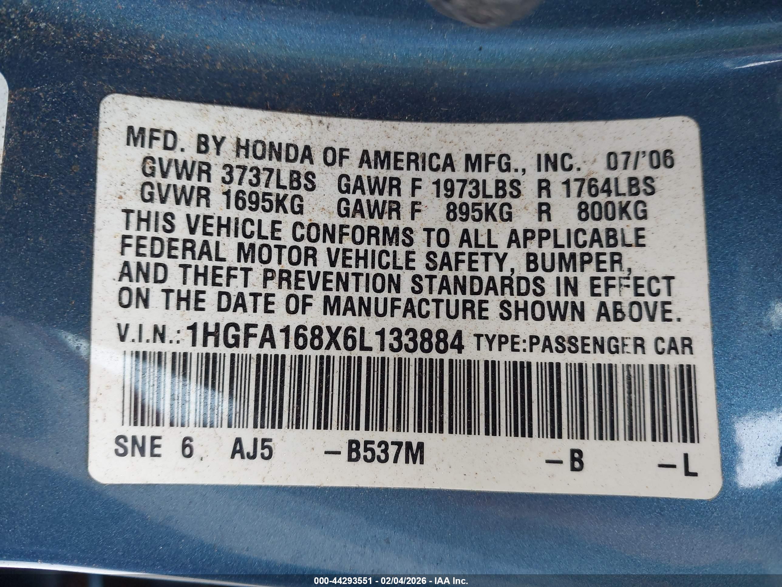 HONDA CIVIC image 9