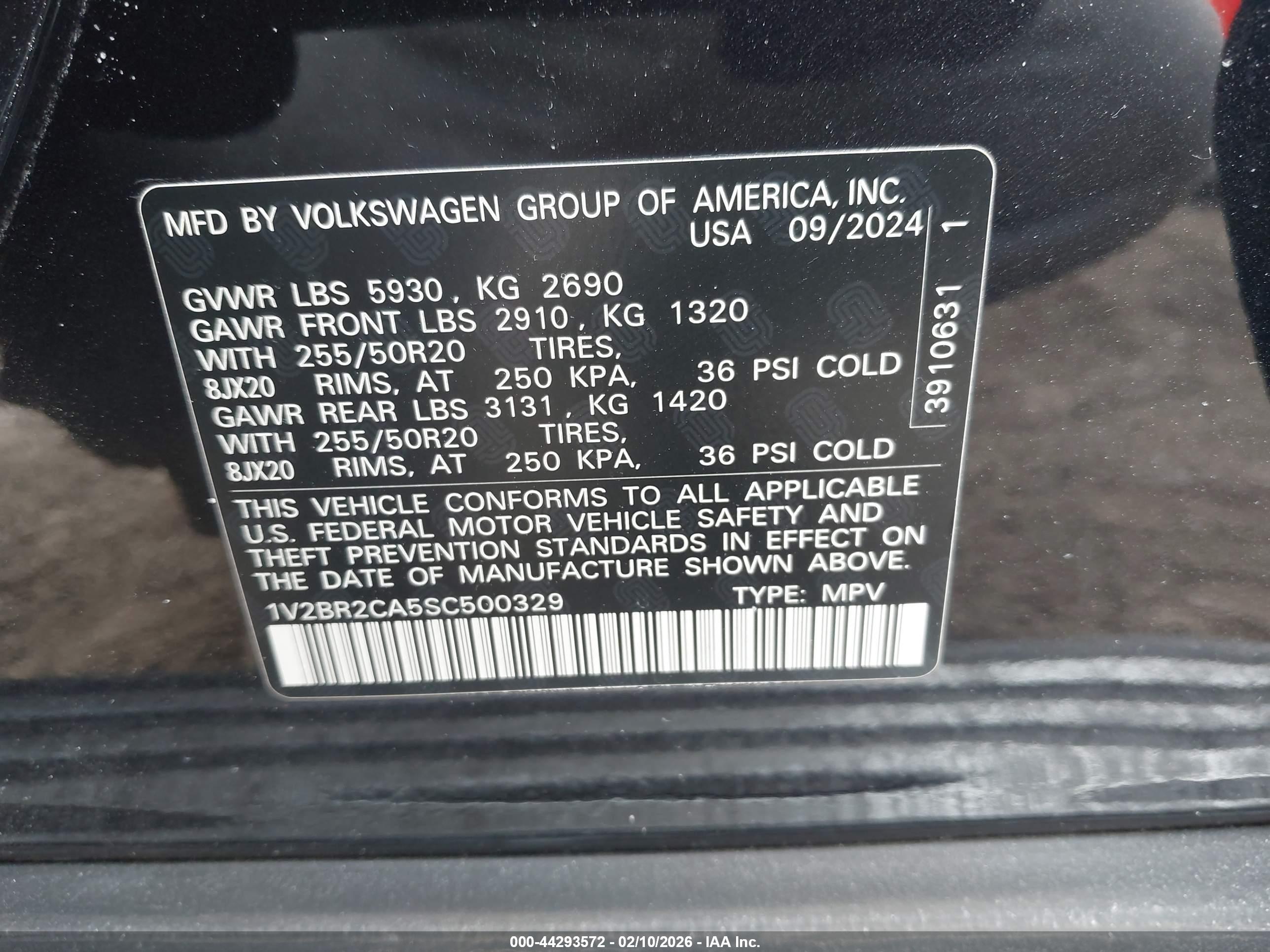VOLKSWAGEN ATLAS image 9
