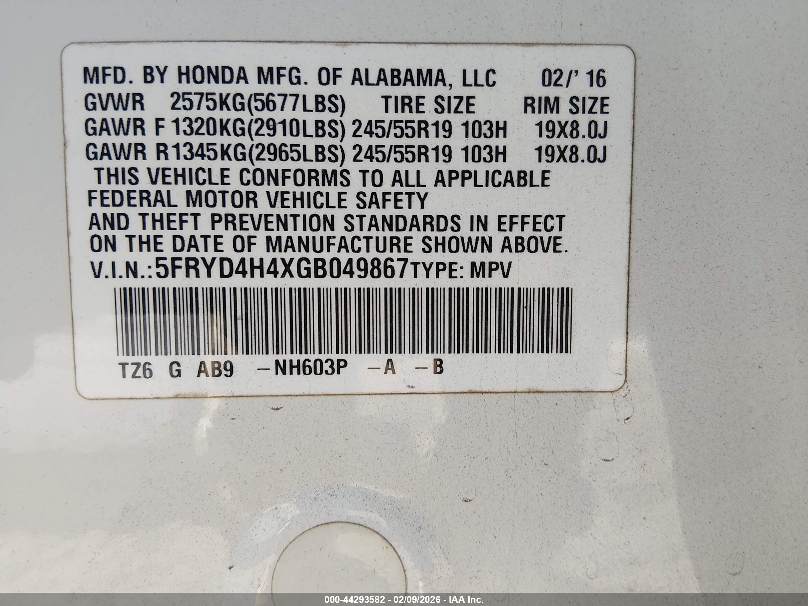 ACURA MDX image 9
