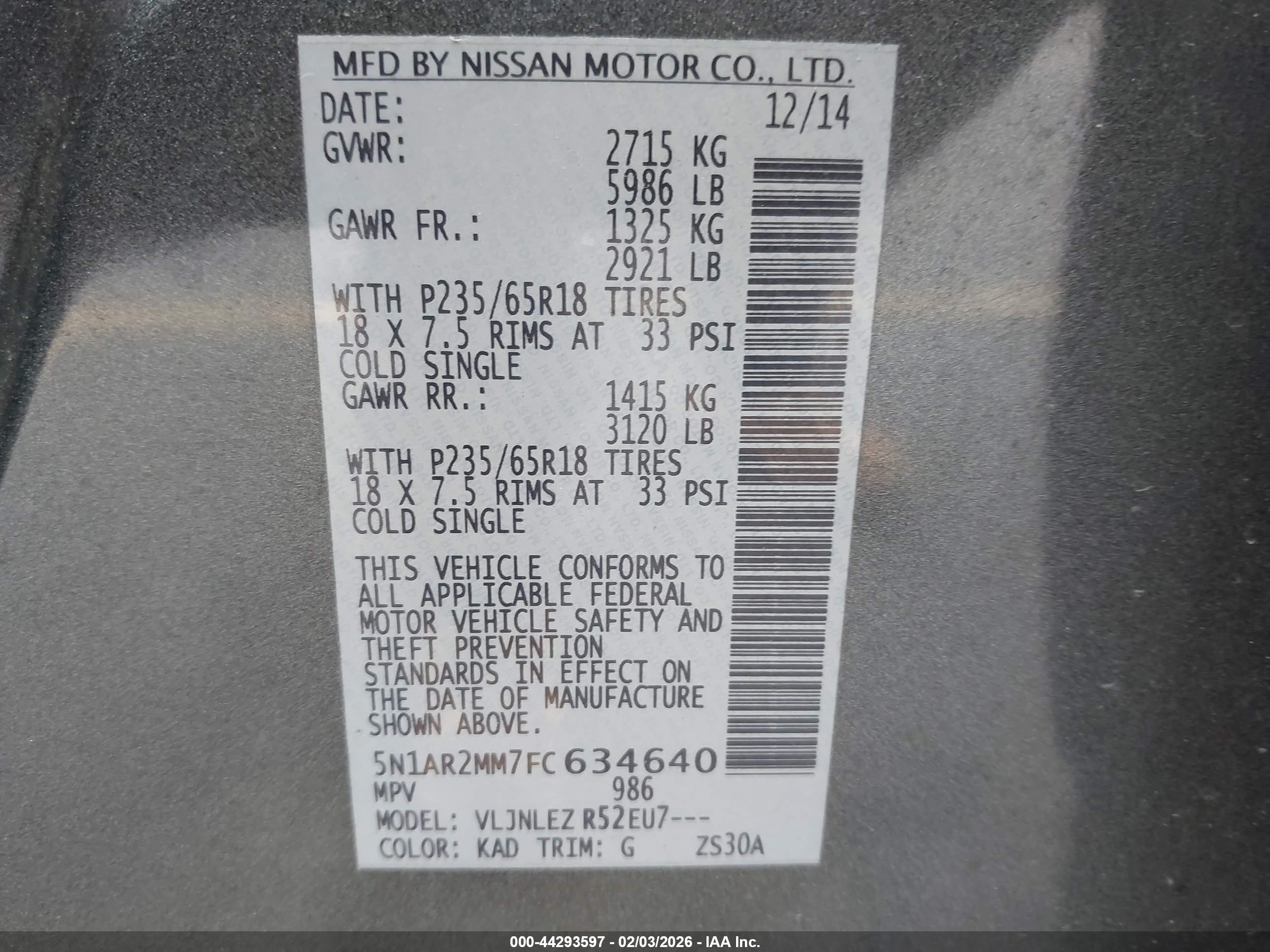 NISSAN PATHFINDER image 9