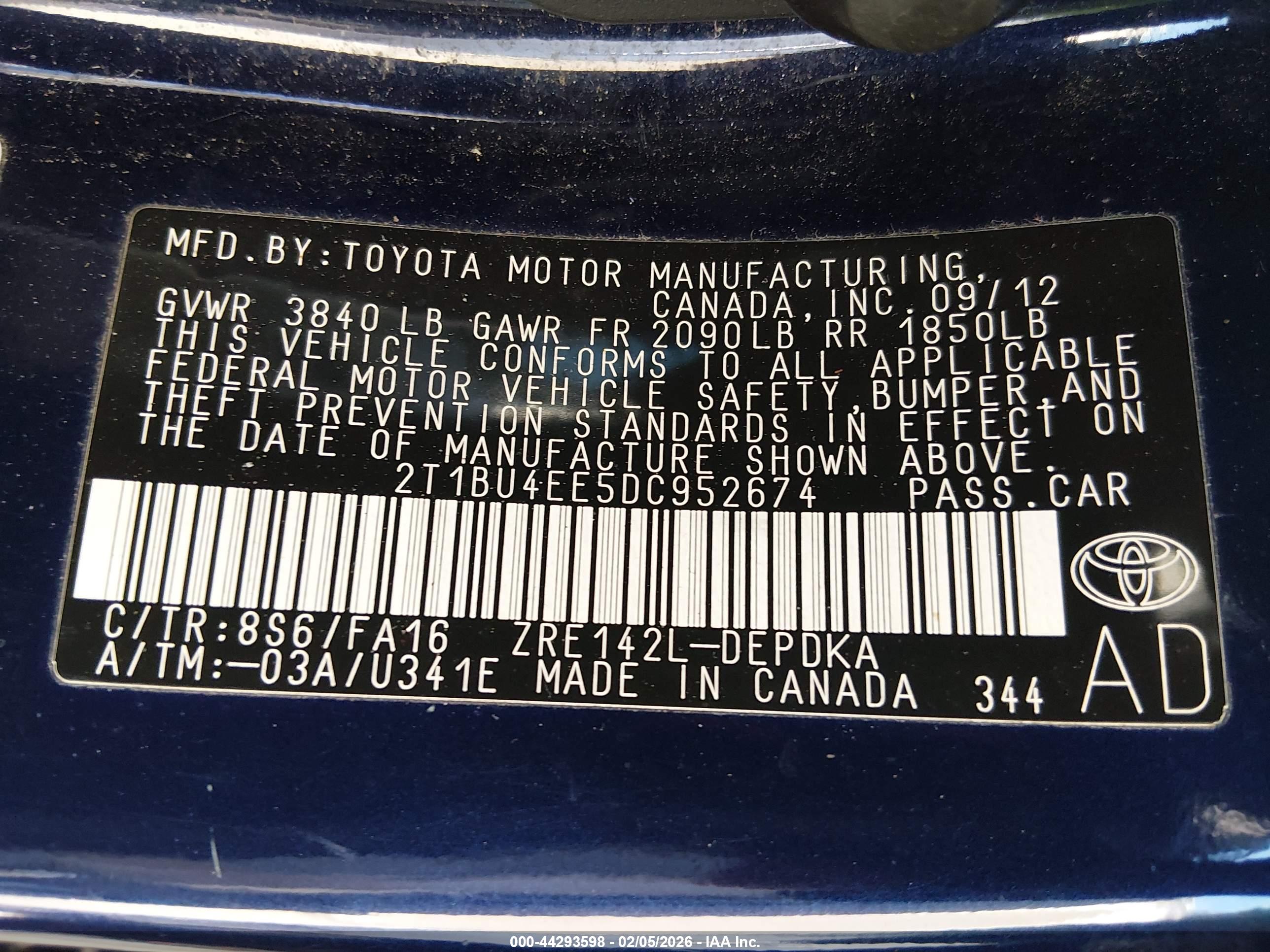 TOYOTA COROLLA image 9
