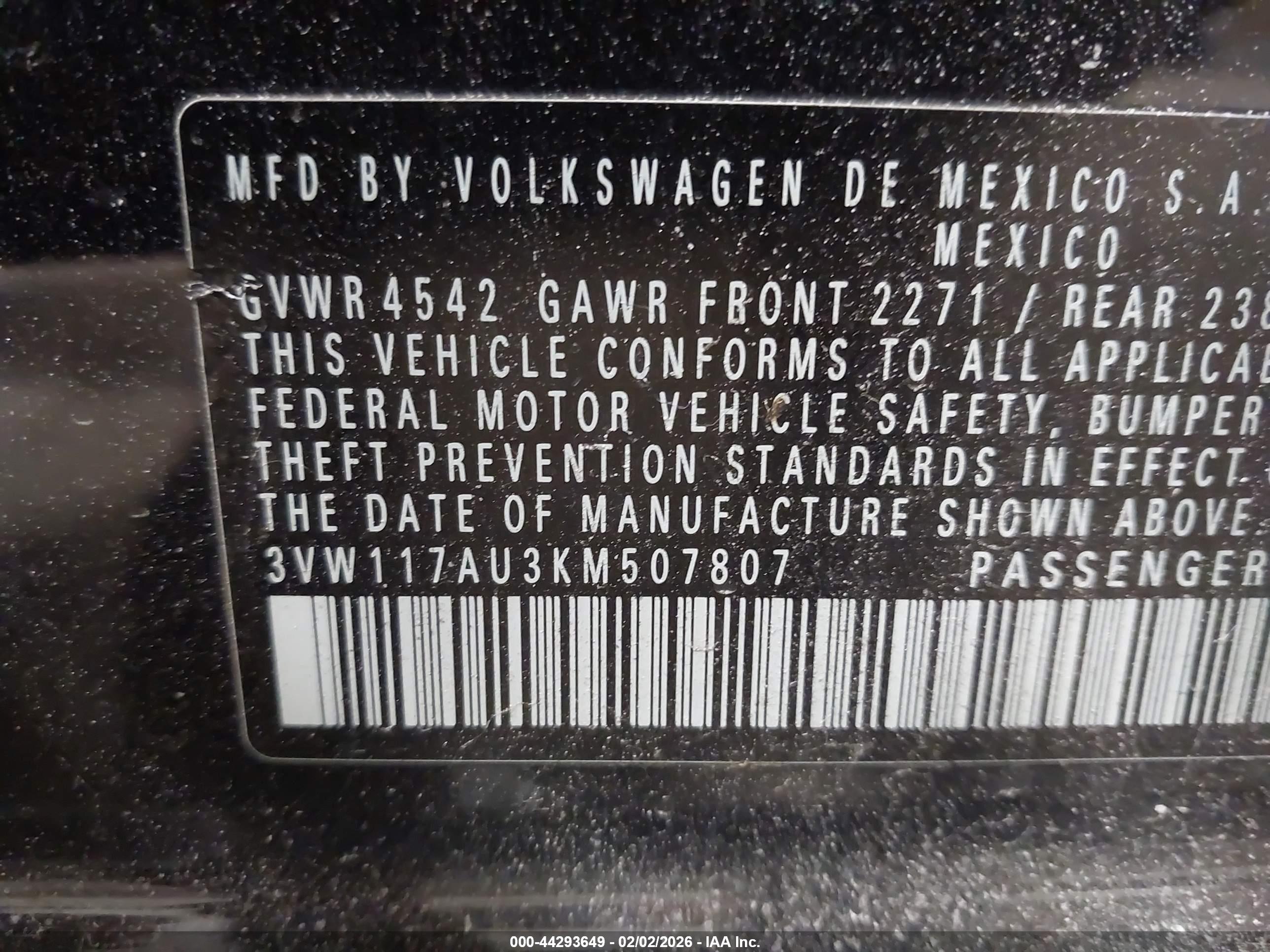 VOLKSWAGEN GOLF image 9