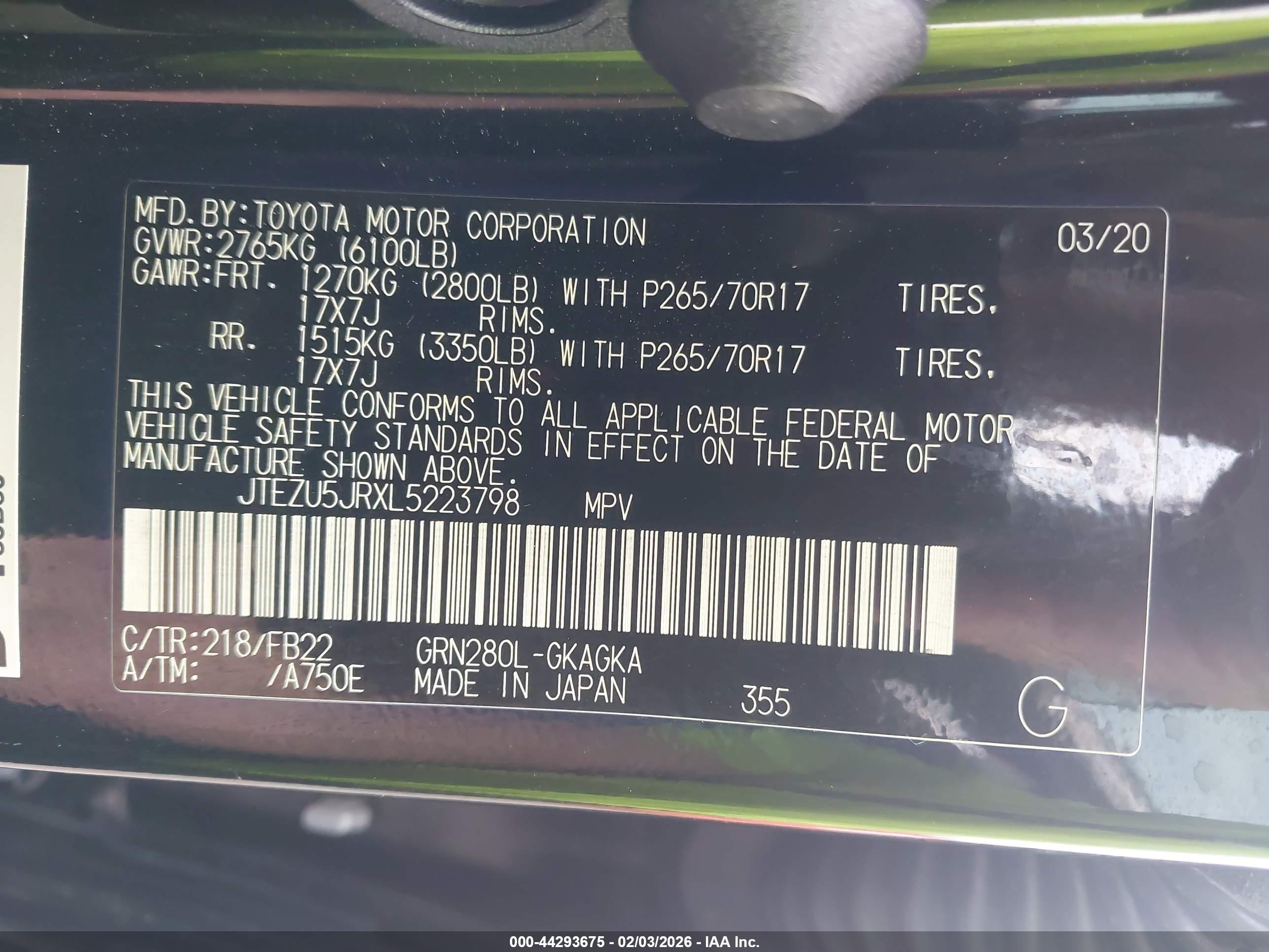 TOYOTA 4RUNNER image 9