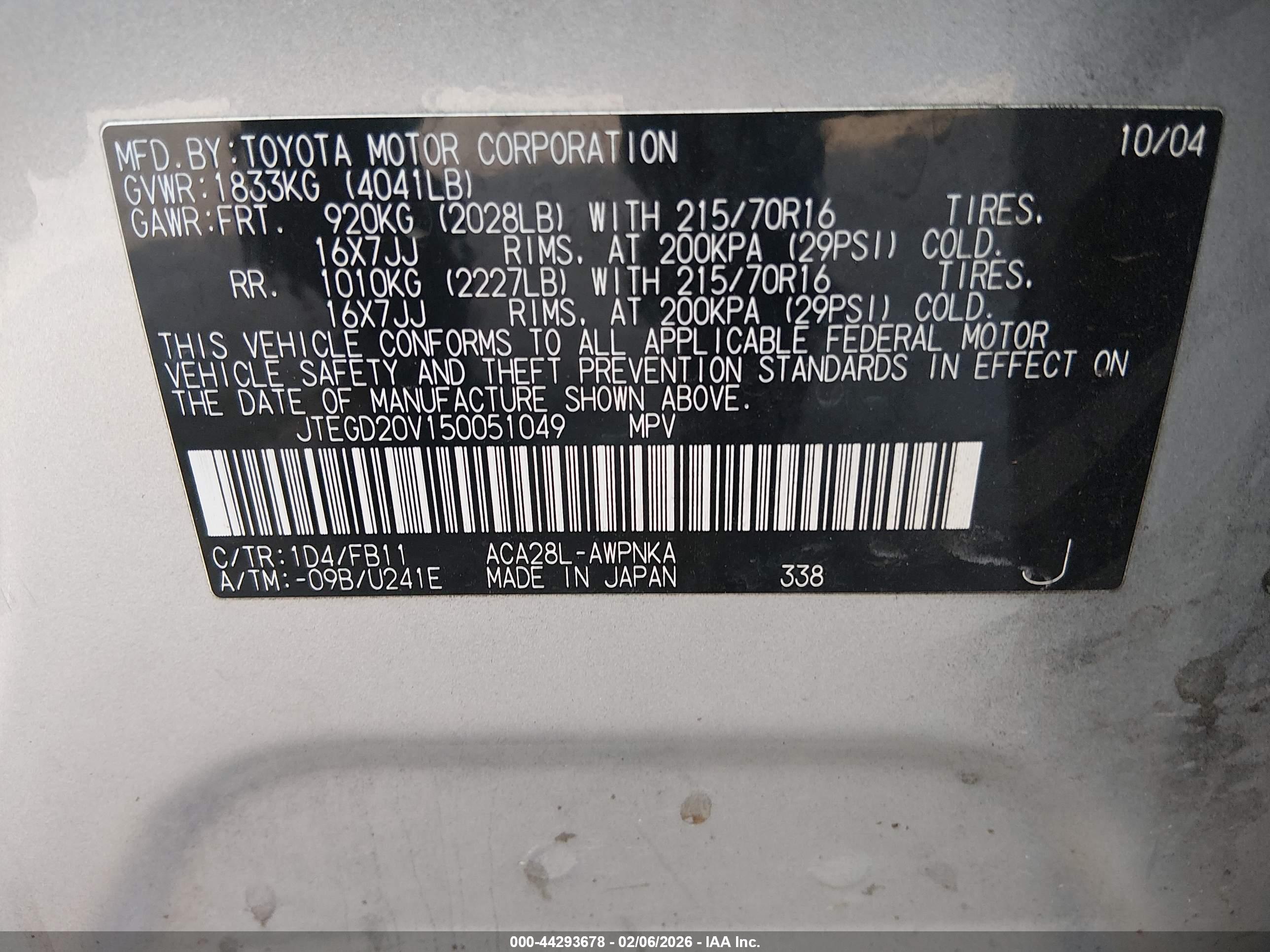 TOYOTA RAV4 image 9